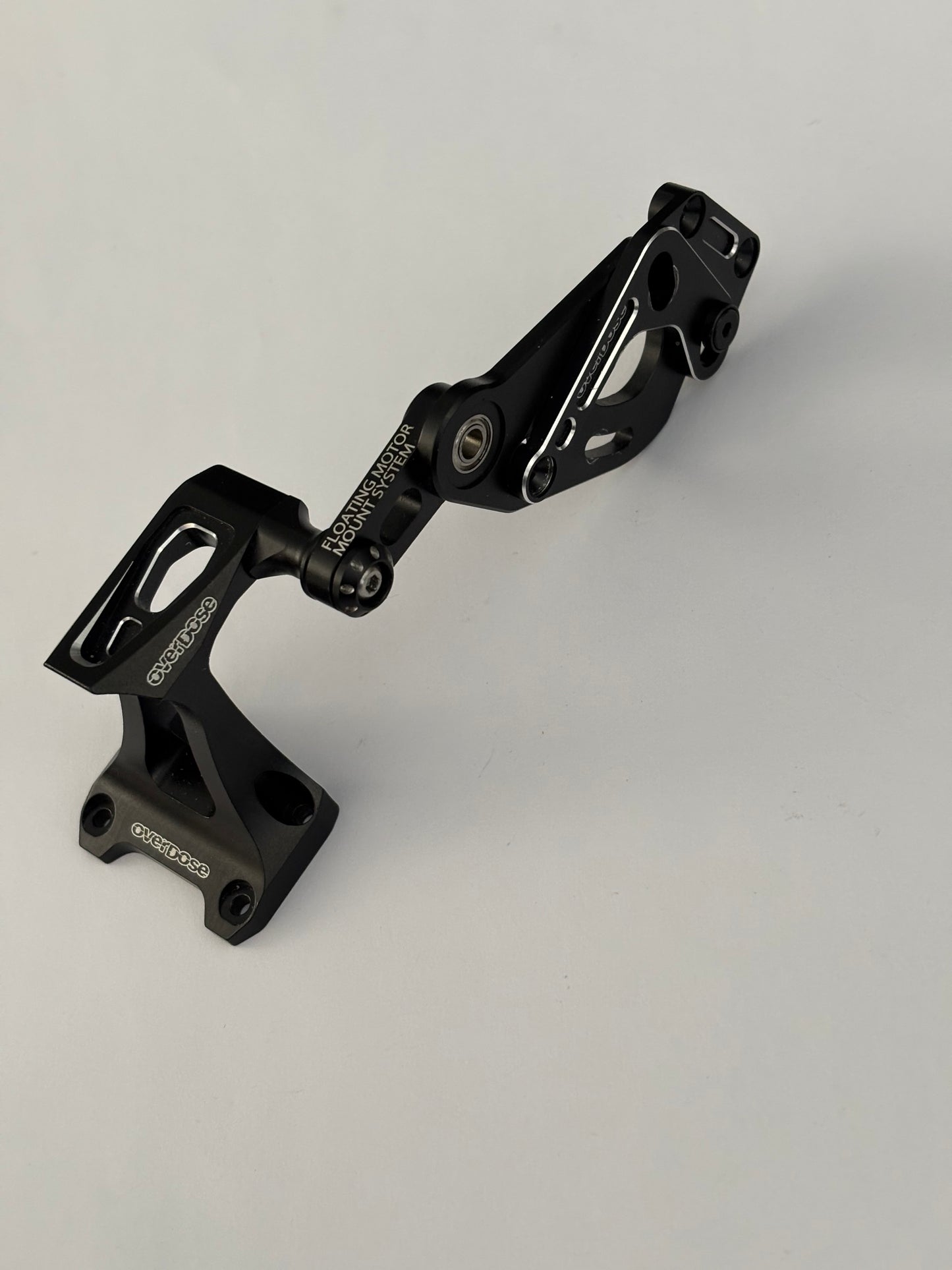 Overdose Black Alloy Floating Motor Mount