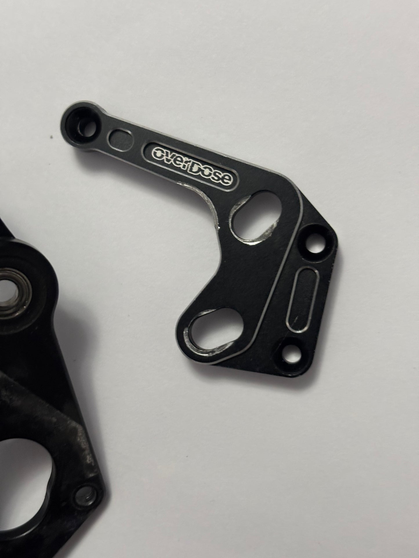 Overdose Floating Motor Mount Black Alloy