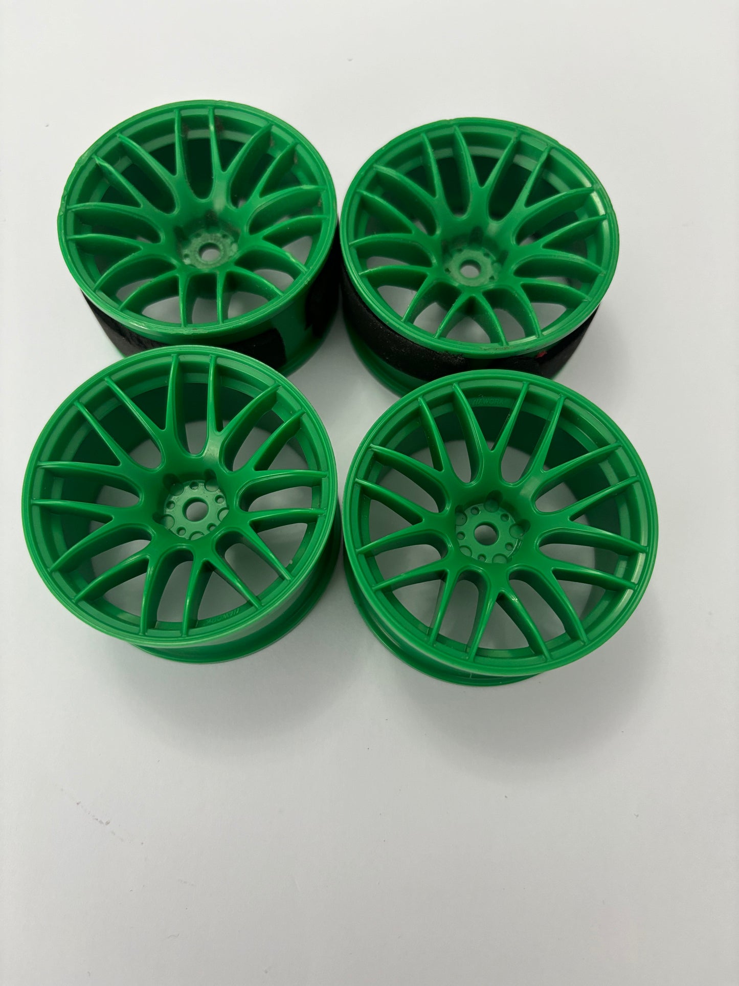 Overdose 7 Work Green Wheels