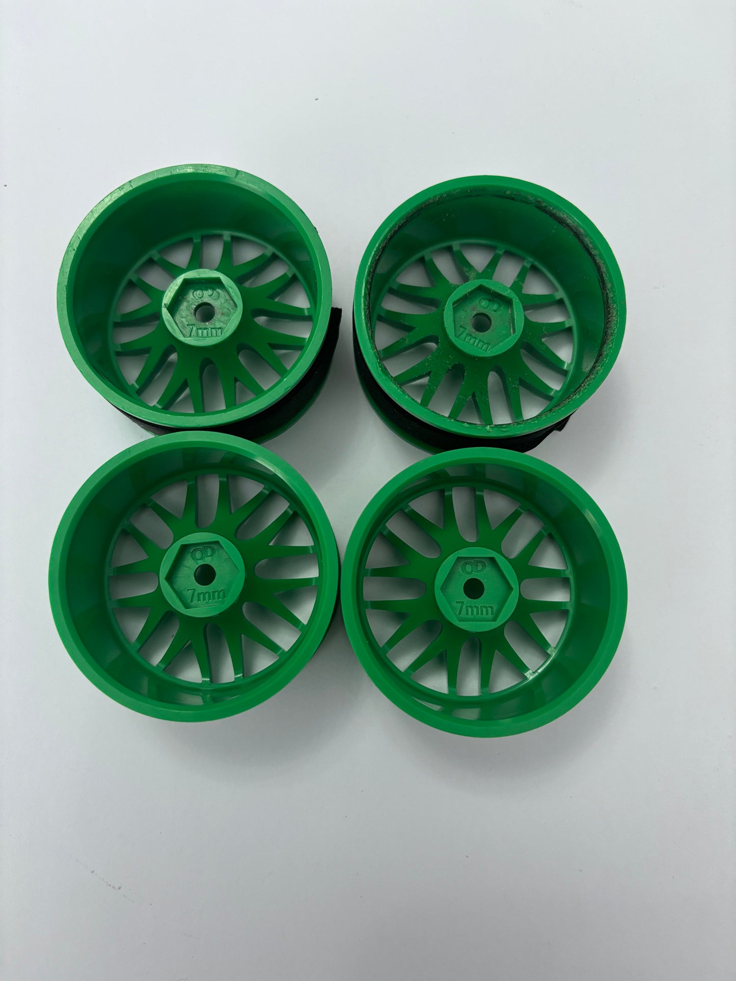 Overdose 7 Work Green Wheels