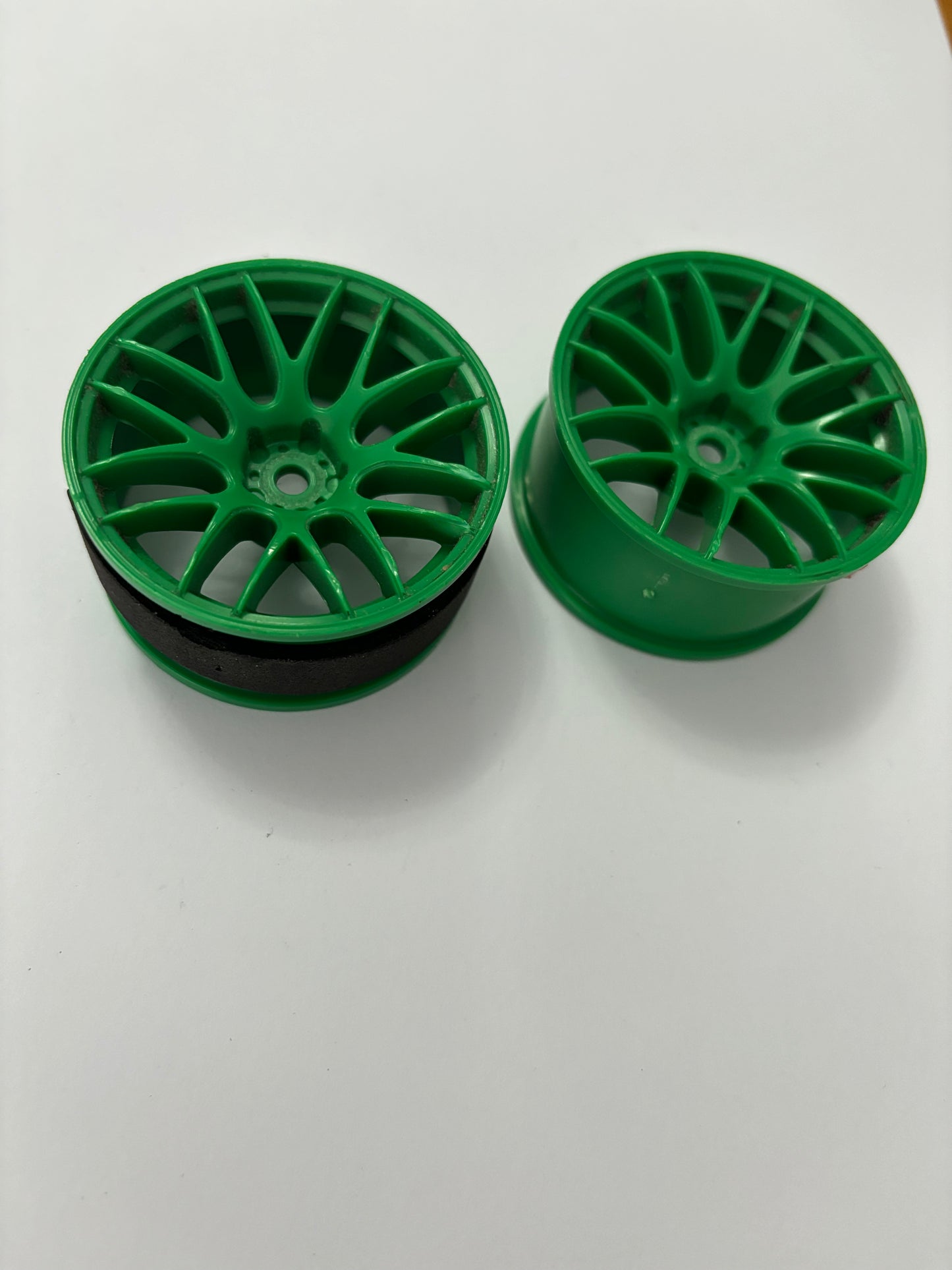 Overdose Work Wheels Offset 5 Pair Green