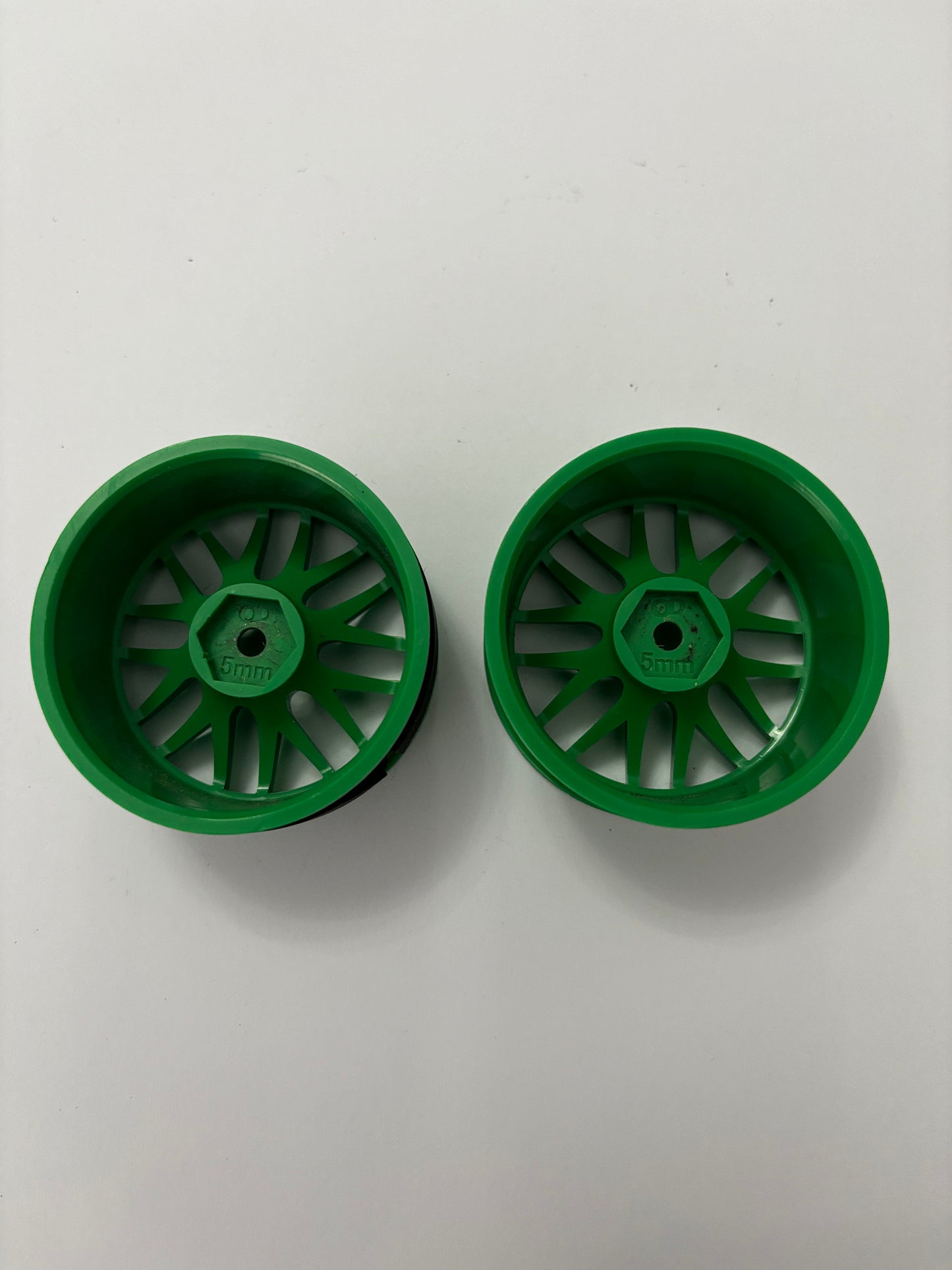Overdose Work Wheels Offset 5 Pair Green