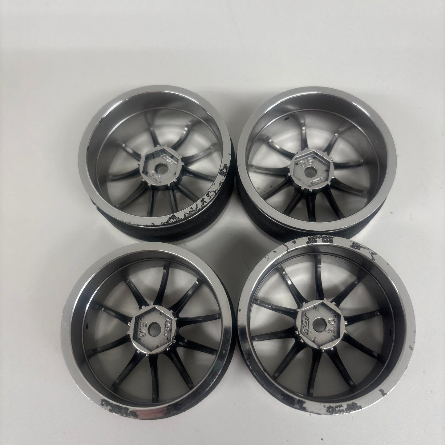 MST Wheels Gunmetal Offset 5MM