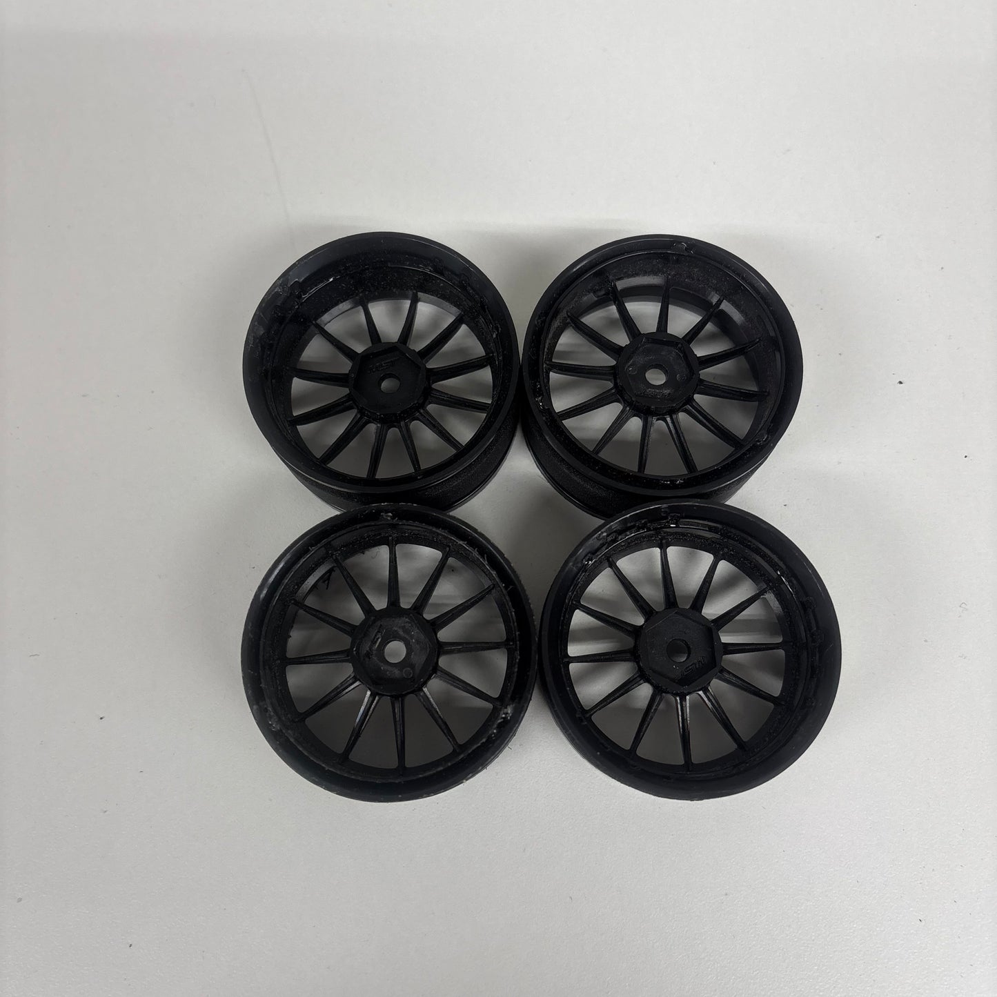 MST Black Multi-spoke Wheels Adjustable Offset