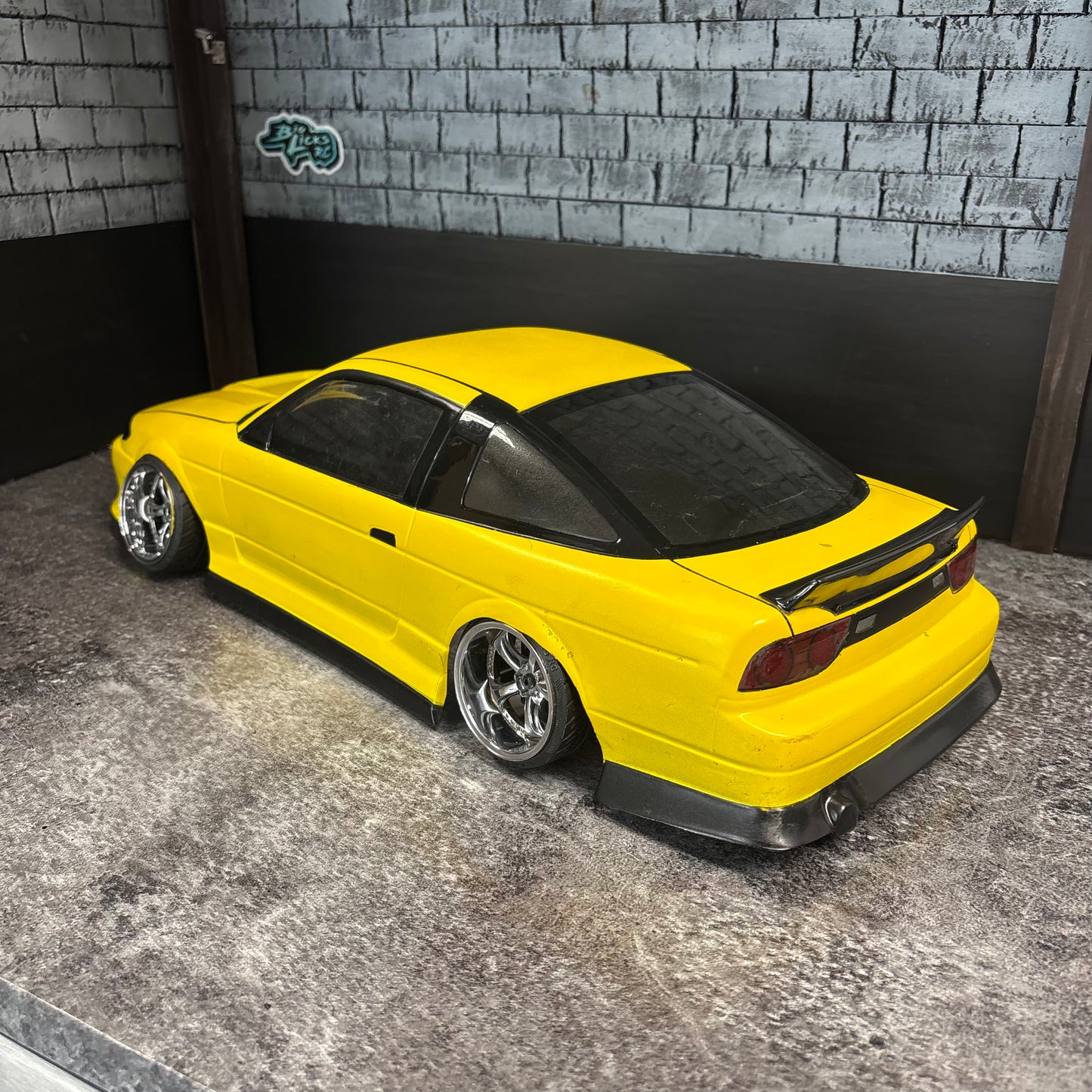 Nissan S15 180SX Yellow Bodyshell Sileighty