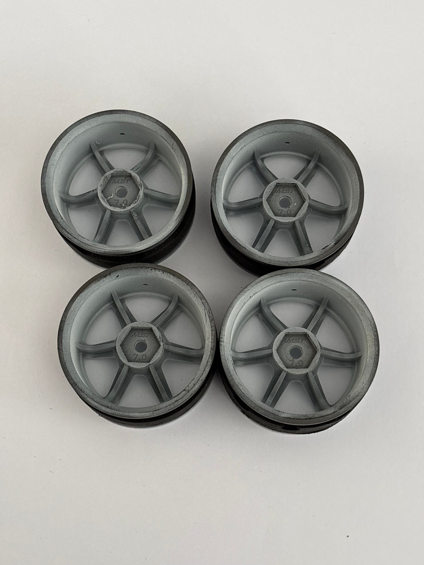 MST 6 Spoke Rays Wheels Offset 7 High Traction