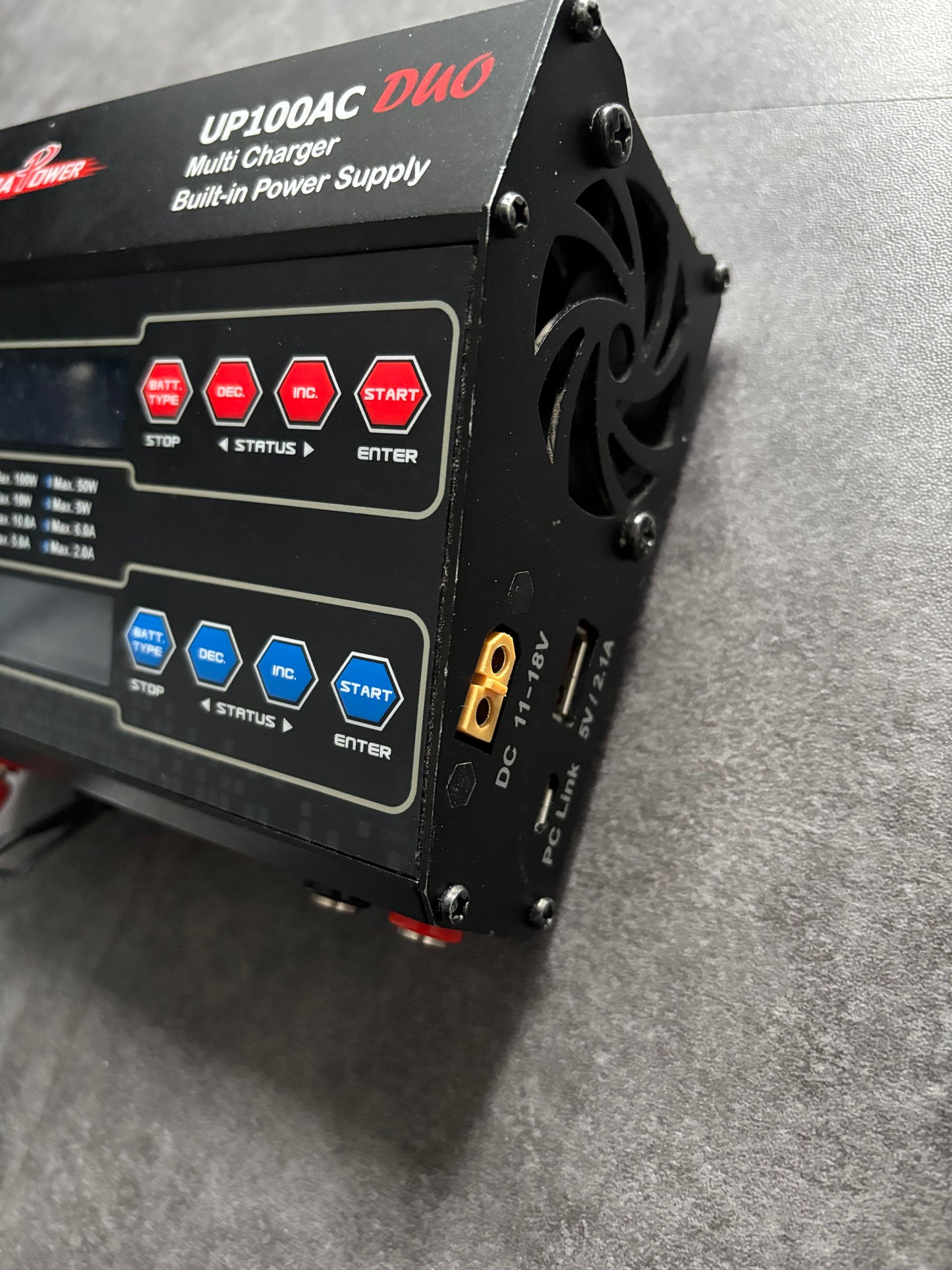 Ultra Power UP100 Duo Charger Dual Lipo NiMh with Charge Lead