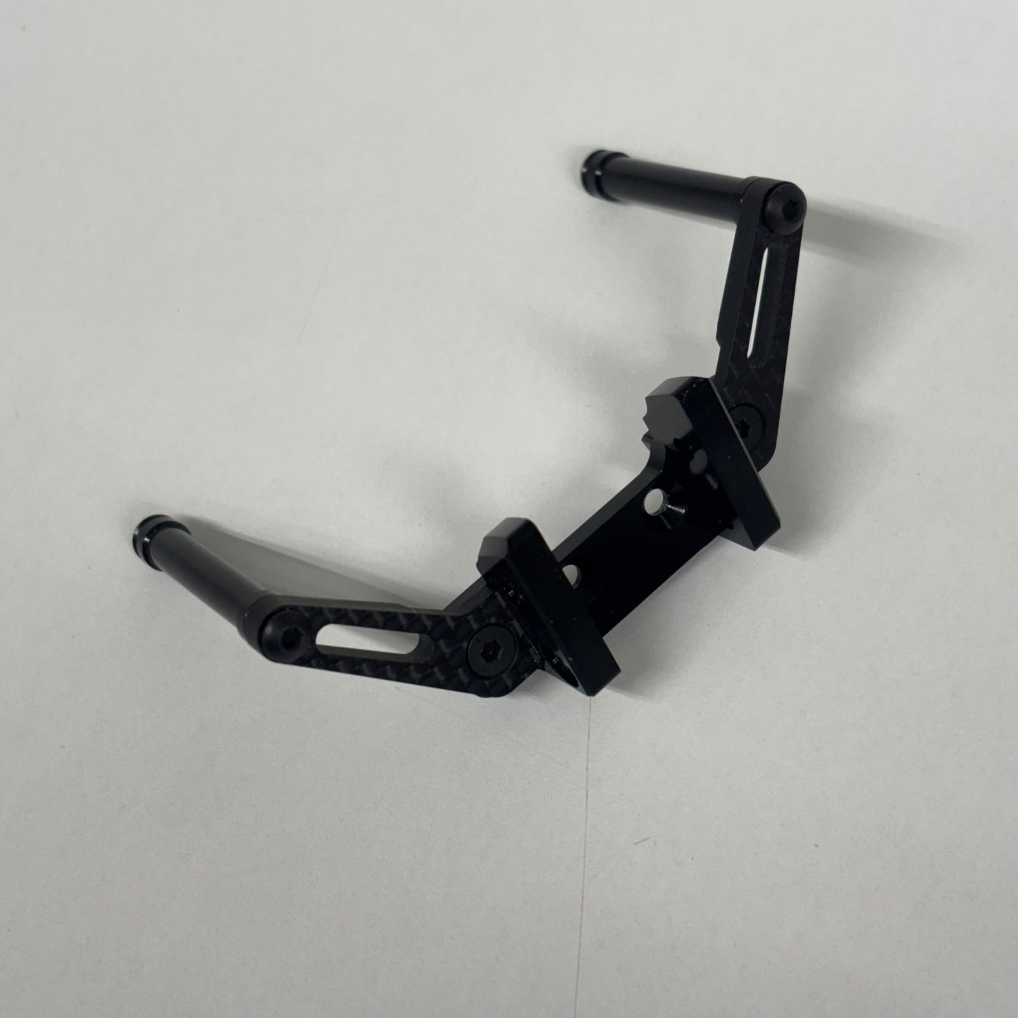MST RMX 2.0 2.5 Front Deck Connector V2 210654 Black Alloy Carbon