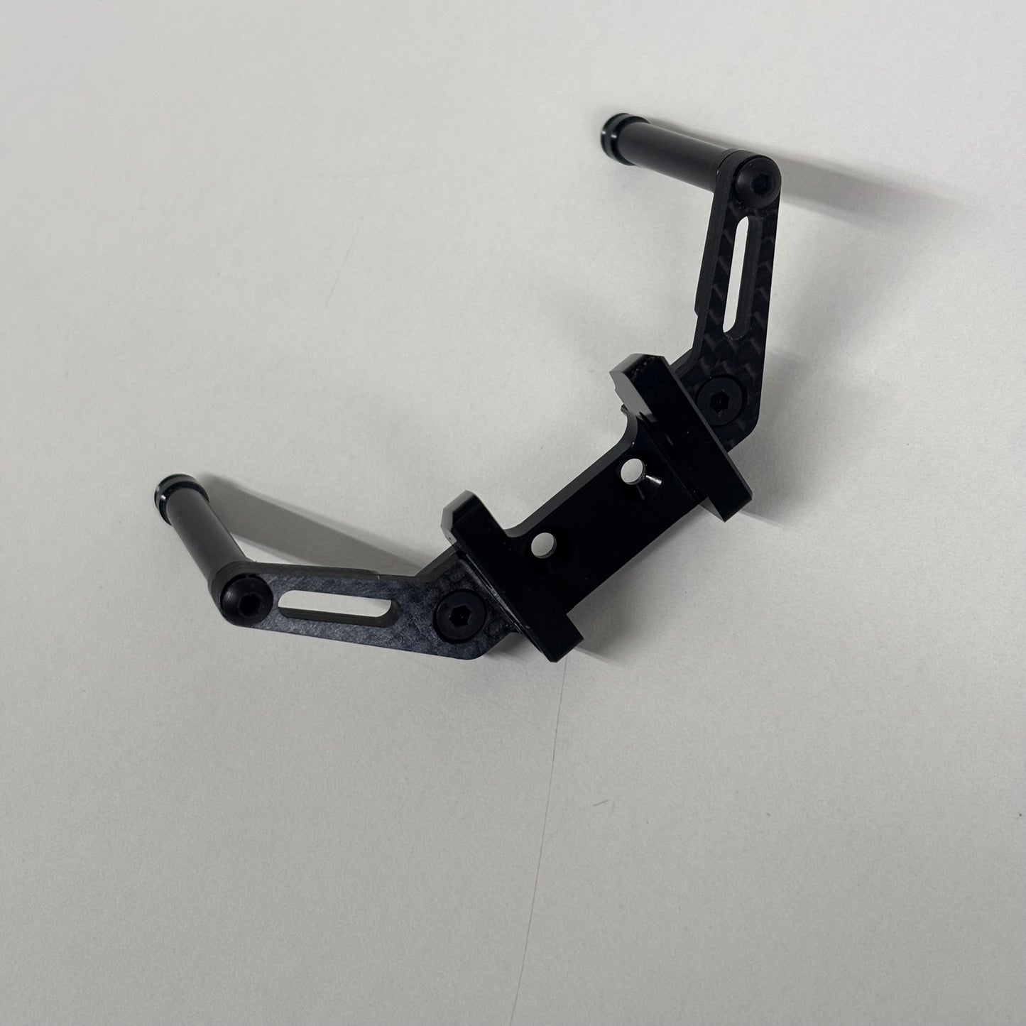 MST RMX 2.0 2.5 Front Deck Connector V2 210654 Black Alloy Carbon