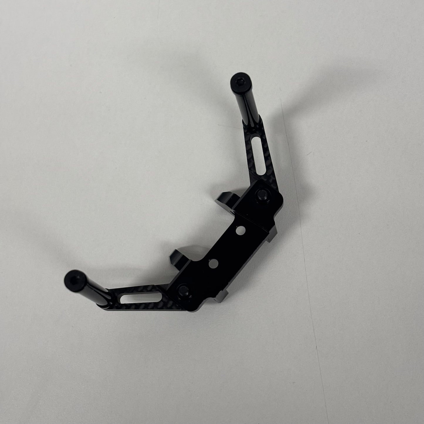MST RMX 2.0 2.5 Front Deck Connector V2 210654 Black Alloy Carbon