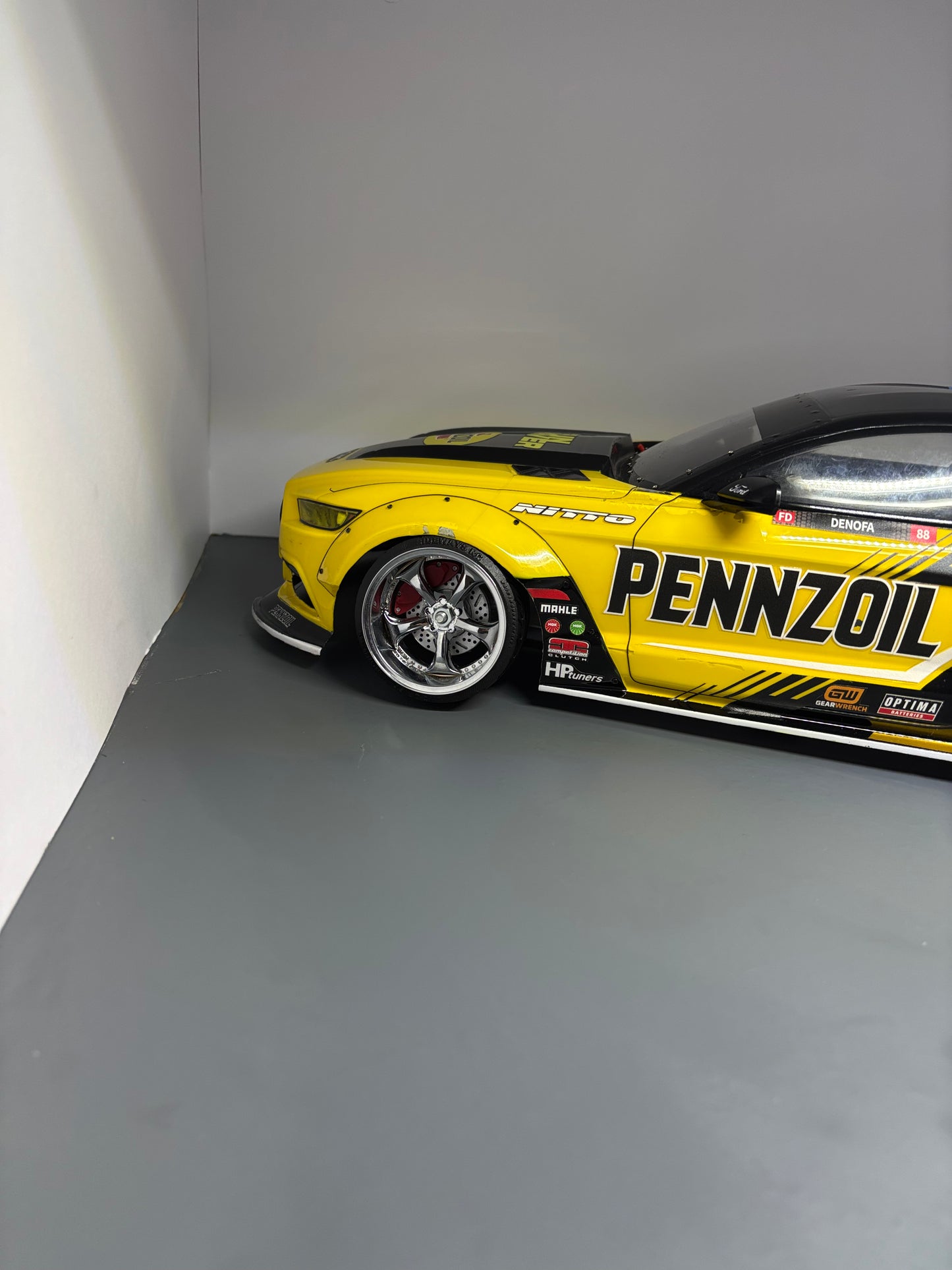 MST Ford Mustang RTR Chelsea Denofa 1:10 RC Drift Bodyshell Replica