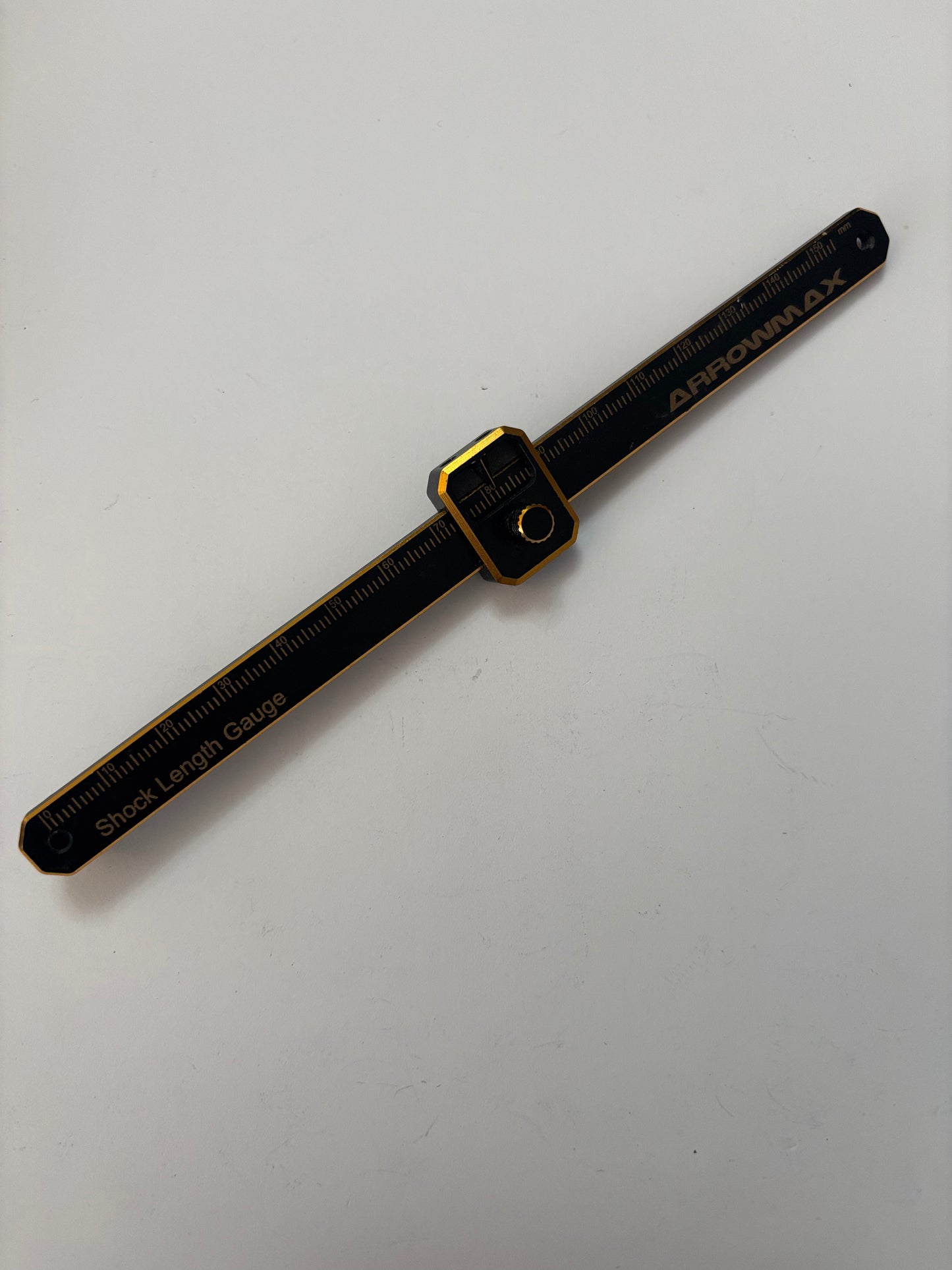 #AM171092 - Arrowmax Shock Length Gauge Black Golden