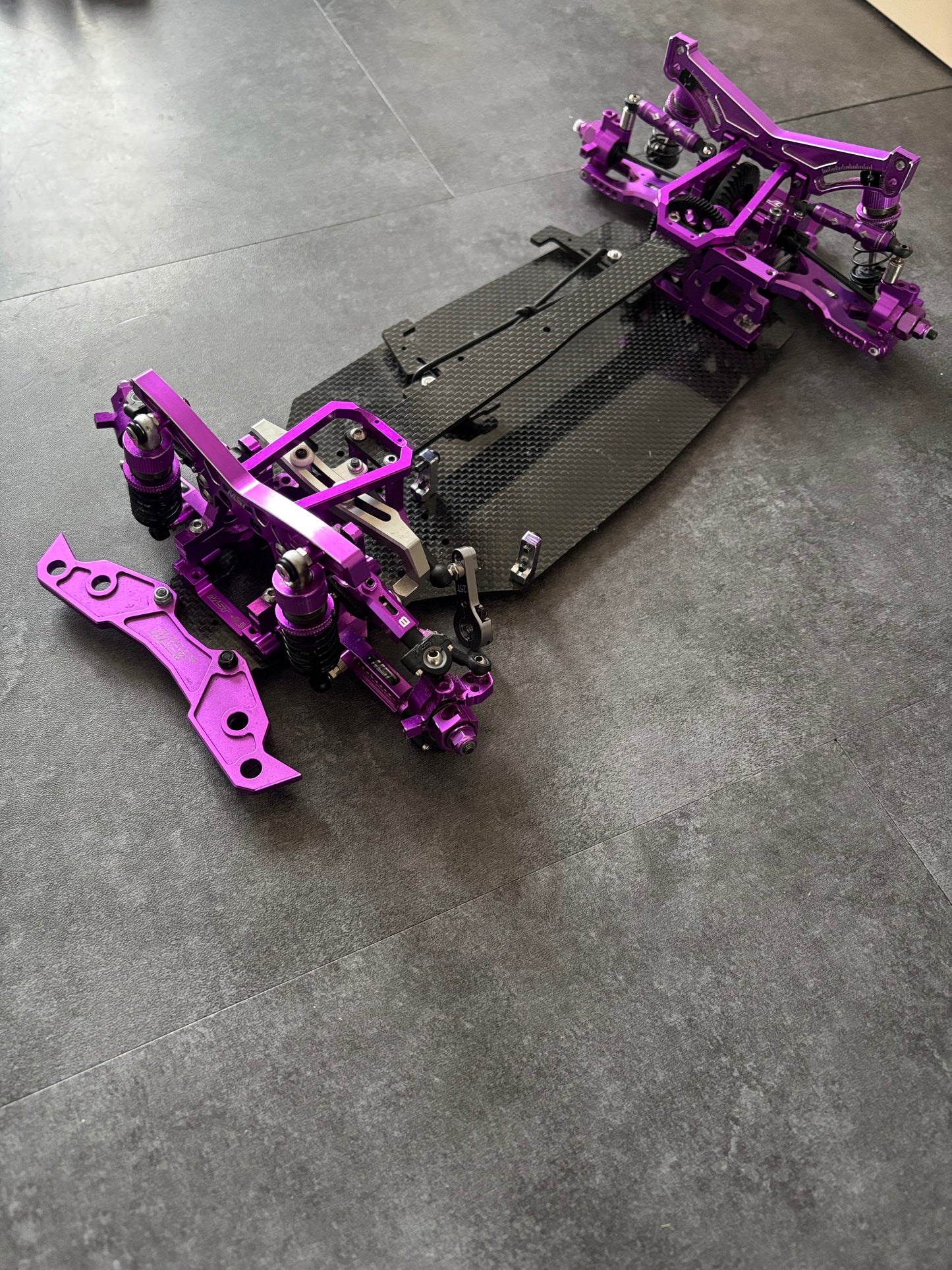 MST XXX VIP RC Drift Chassis Full Alloy Upgraded RWD