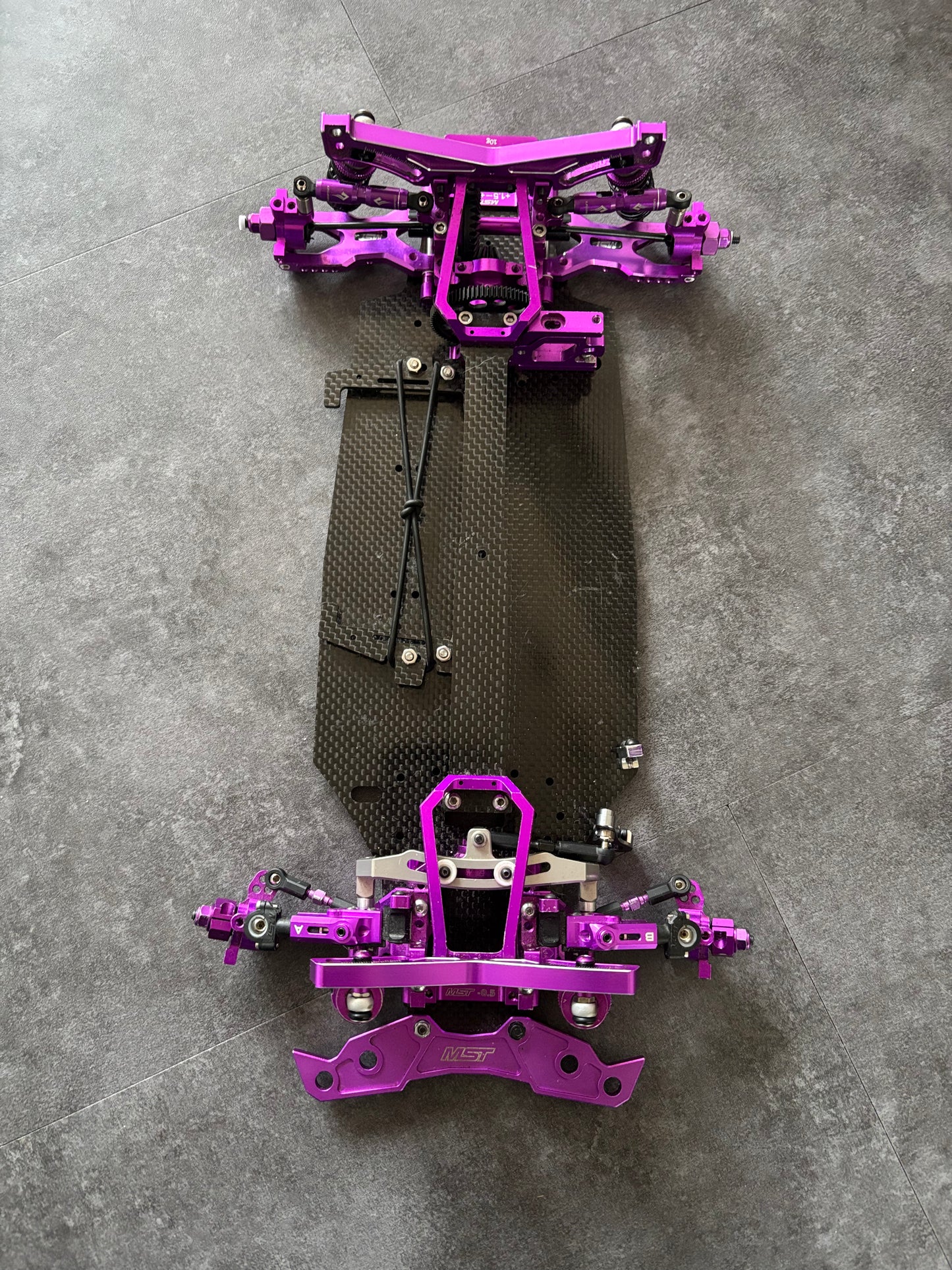 MST XXX VIP RC Drift Chassis Full Alloy Upgraded RWD