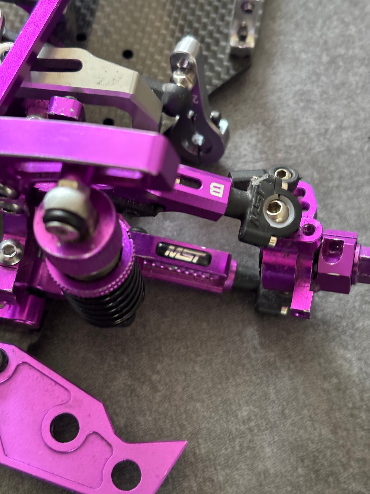 MST XXX VIP RC Drift Chassis Full Alloy Upgraded RWD