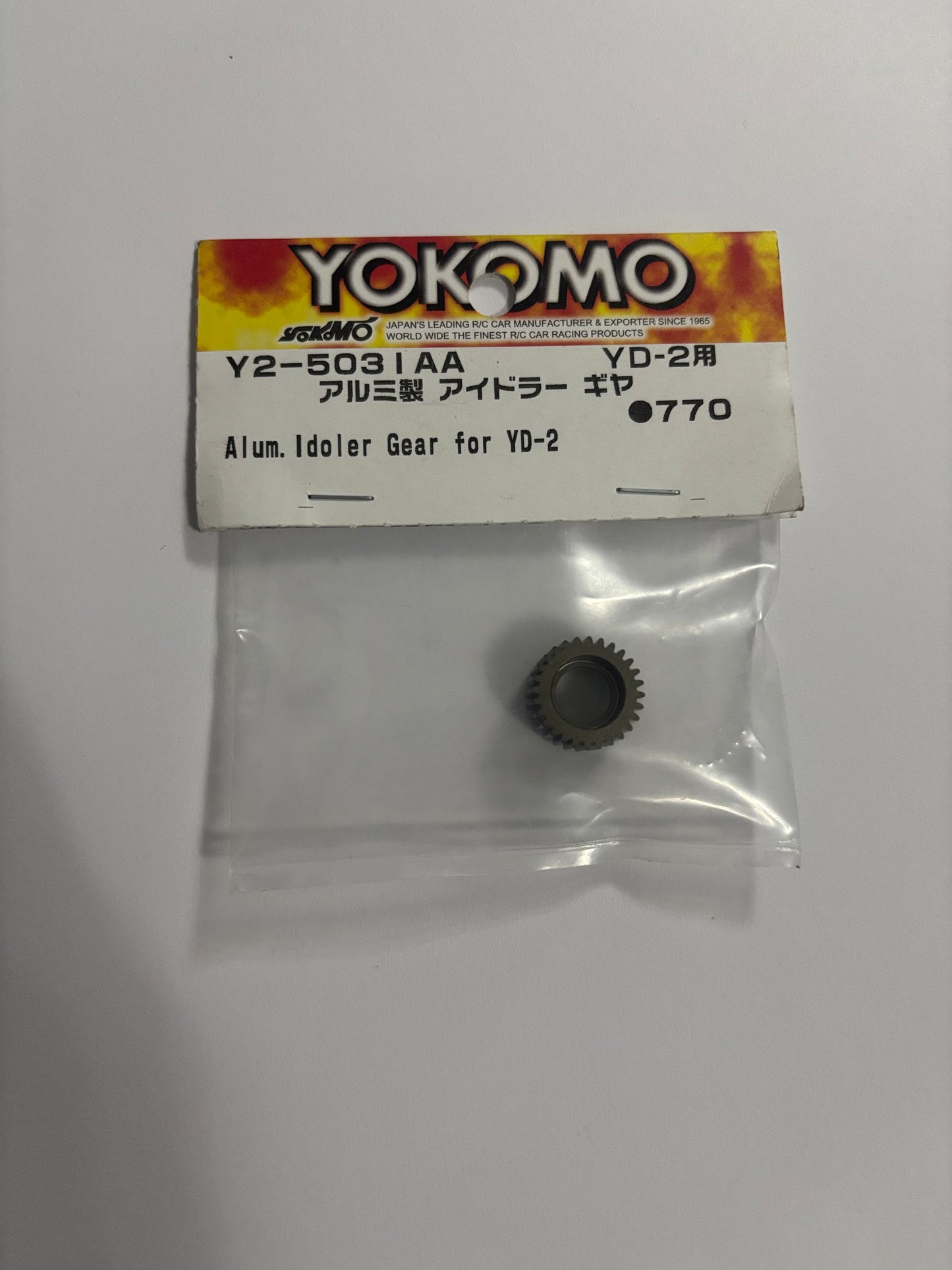 Yokomo Y2-5031AA Aluminium Idler Gear YD-2 MC-1 Shark