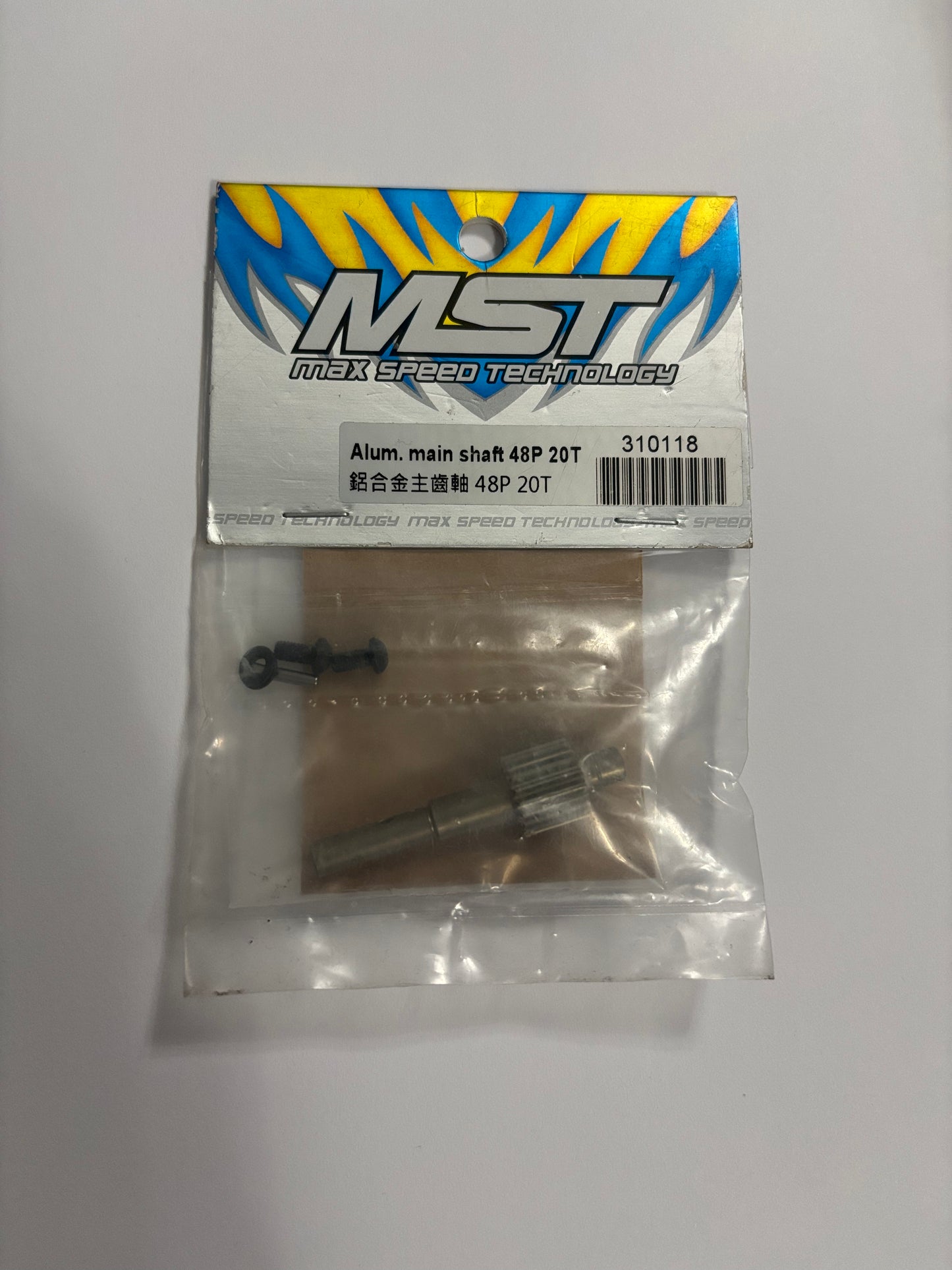 MST Aluminium Main Shaft 48DP 20T RMX 310118