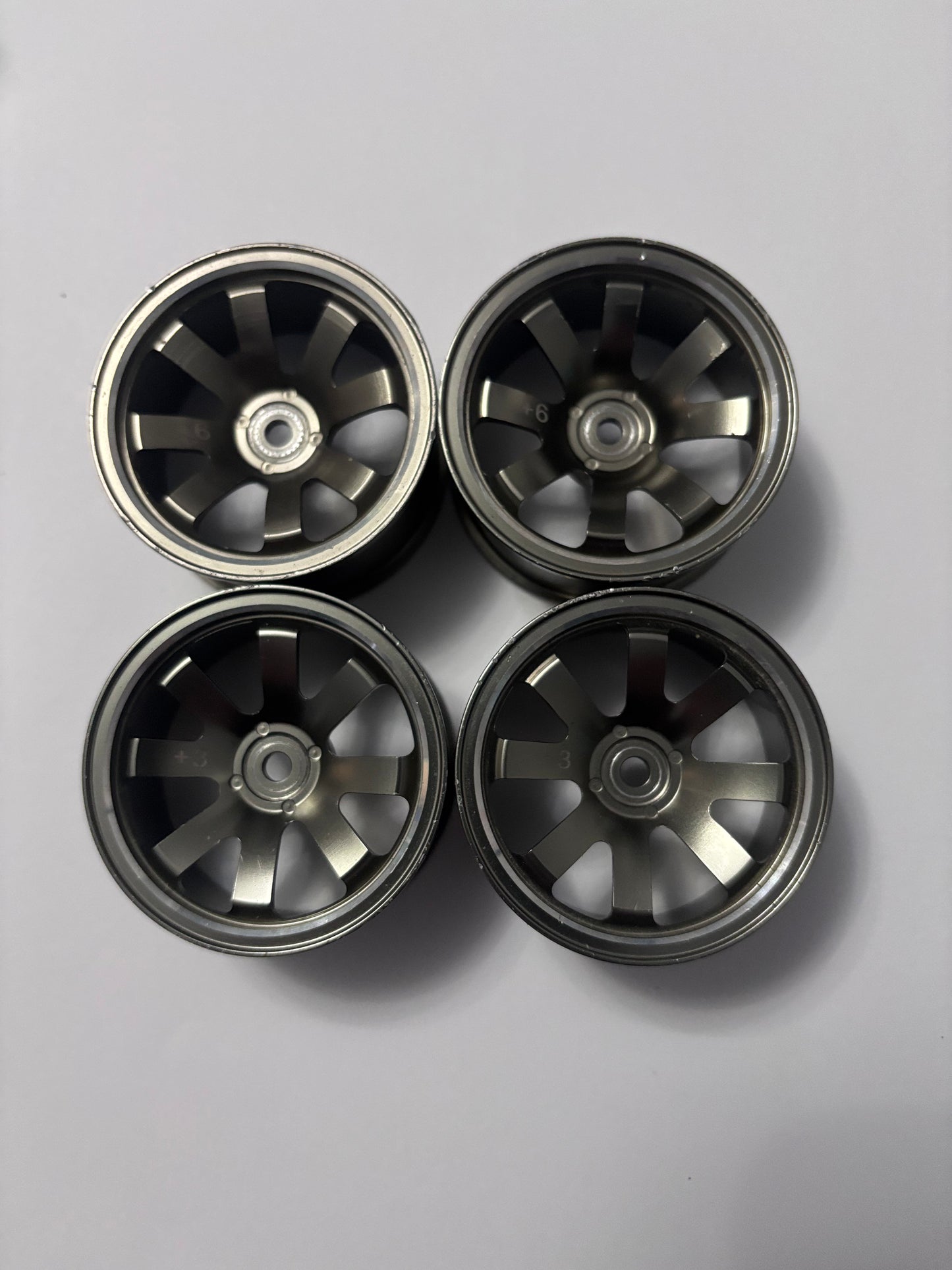 Metal Wheels Offset 3/6 Dark Bronze