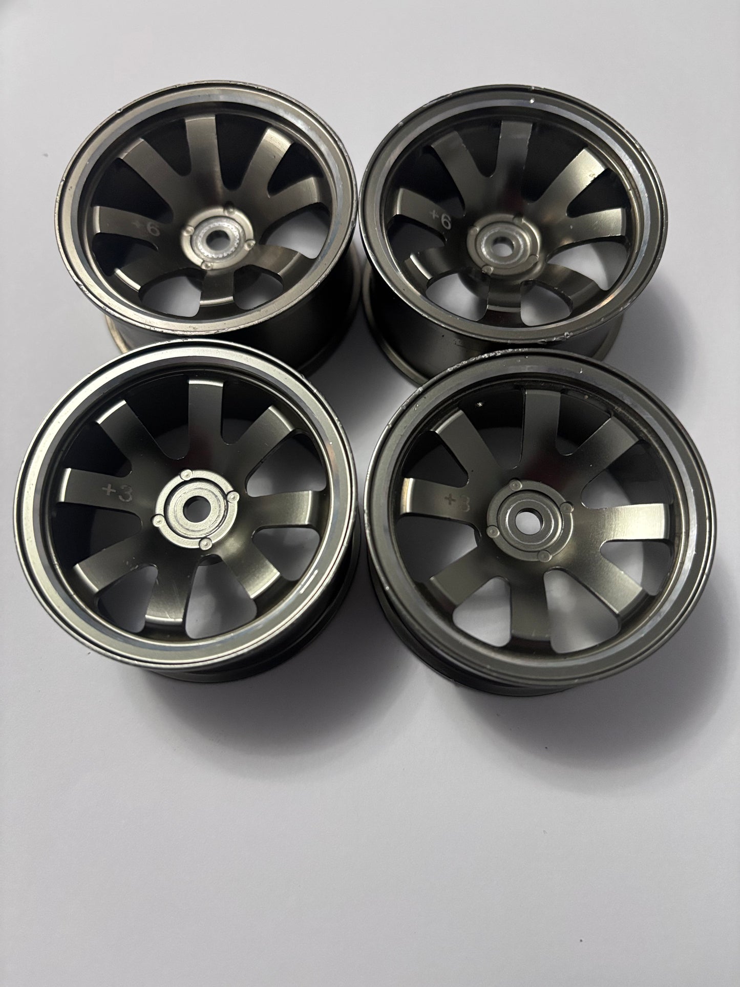 Metal Wheels Offset 3/6 Dark Bronze