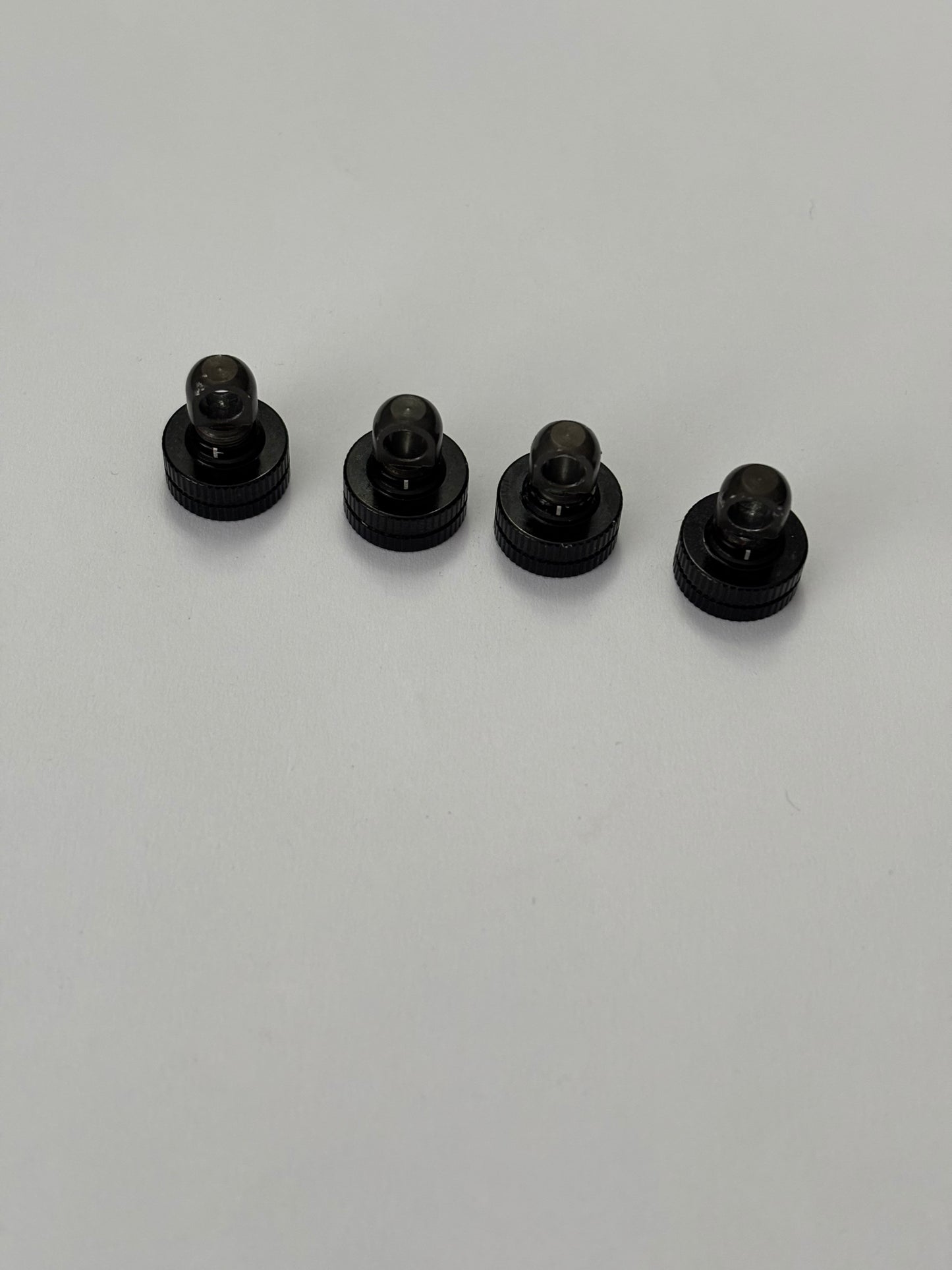 Topline ? Shock Top Adjustable Caps Black Alloy