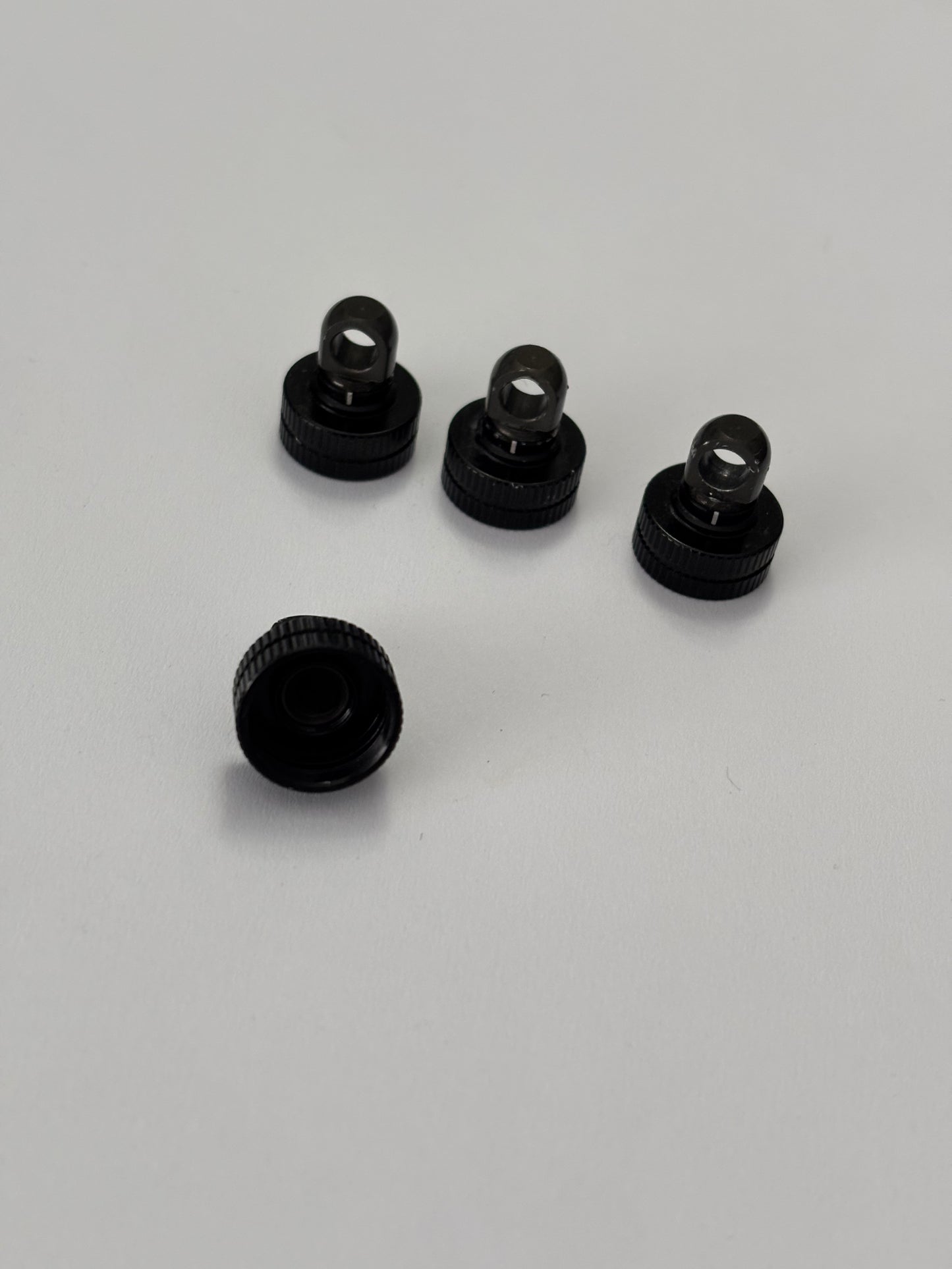 Topline ? Shock Top Adjustable Caps Black Alloy