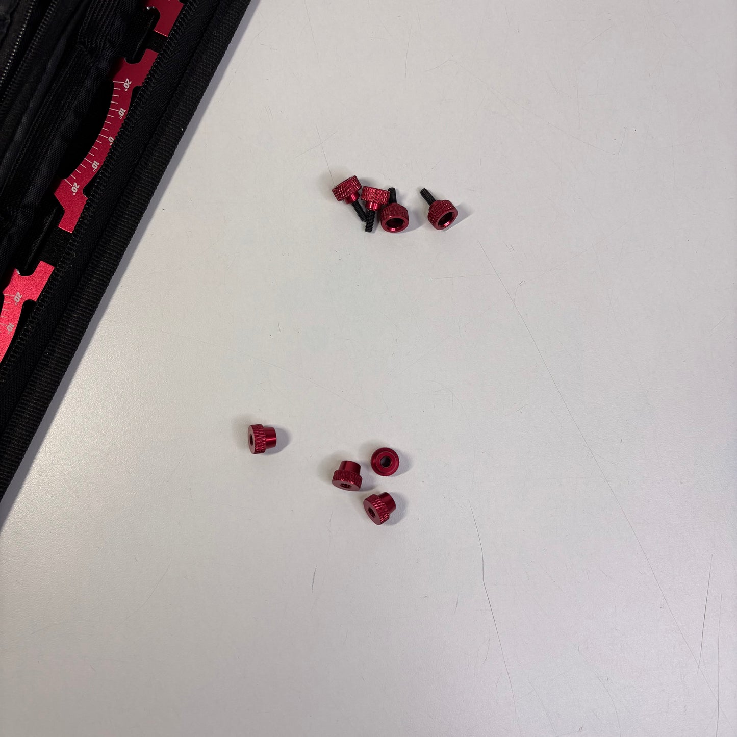 Yeah Racing Set Up Station Red Alloy