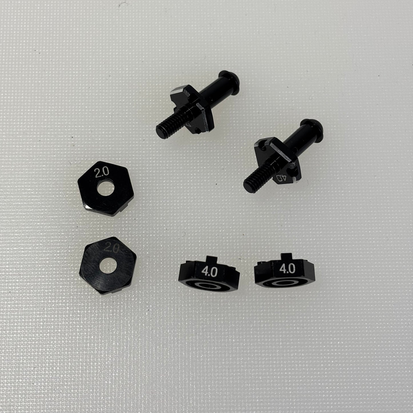 Reve D Front Adjustable Axle Set 4,6,8mm
