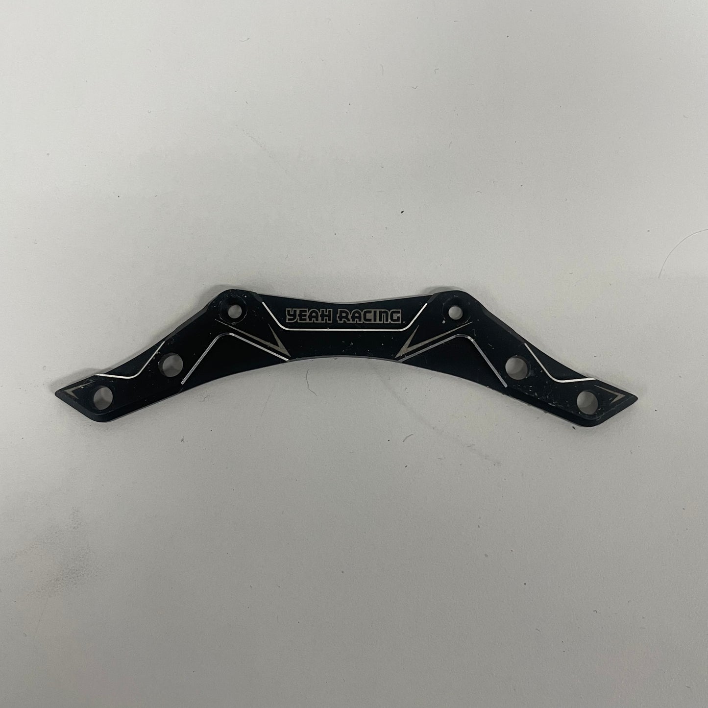 Yeah Racing Alloy Black Front Upper Bumper