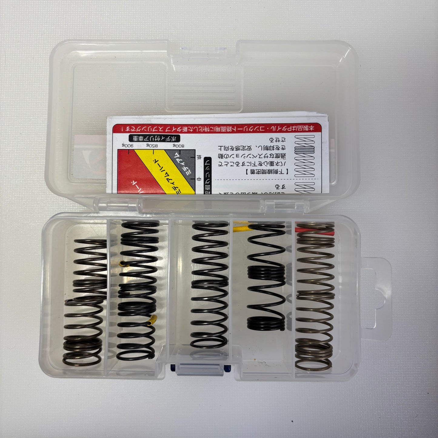 Reve D Spring Box Mixture 5x Pairs Red Yellow