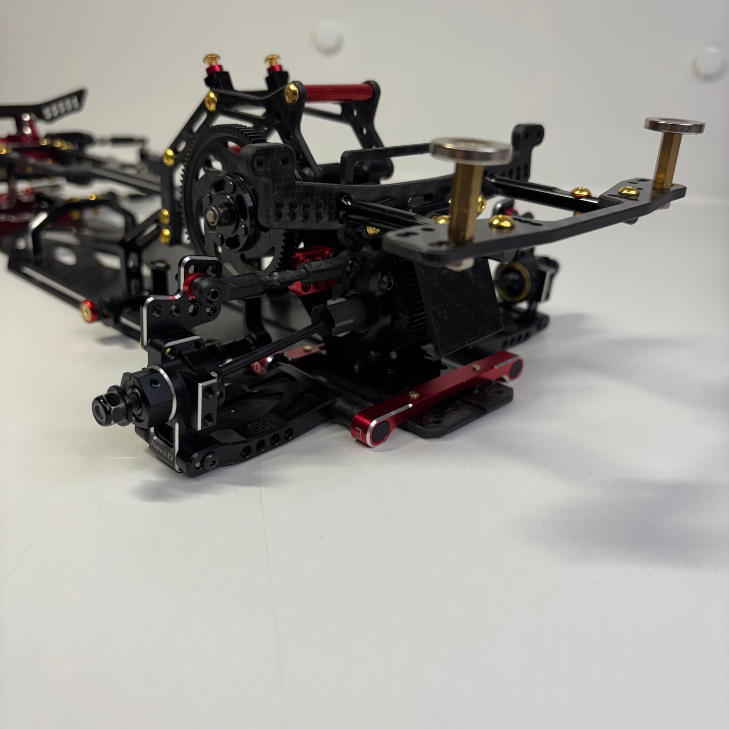 Reve D MC-1 RWD Drift Chassis Full Option Carbon Alloy Red Gold MC1