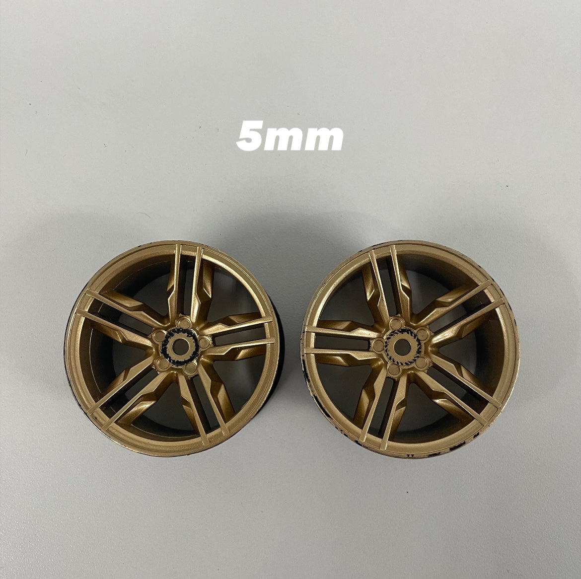 Gold Sakura D4 Wheels Offset 5 Pair