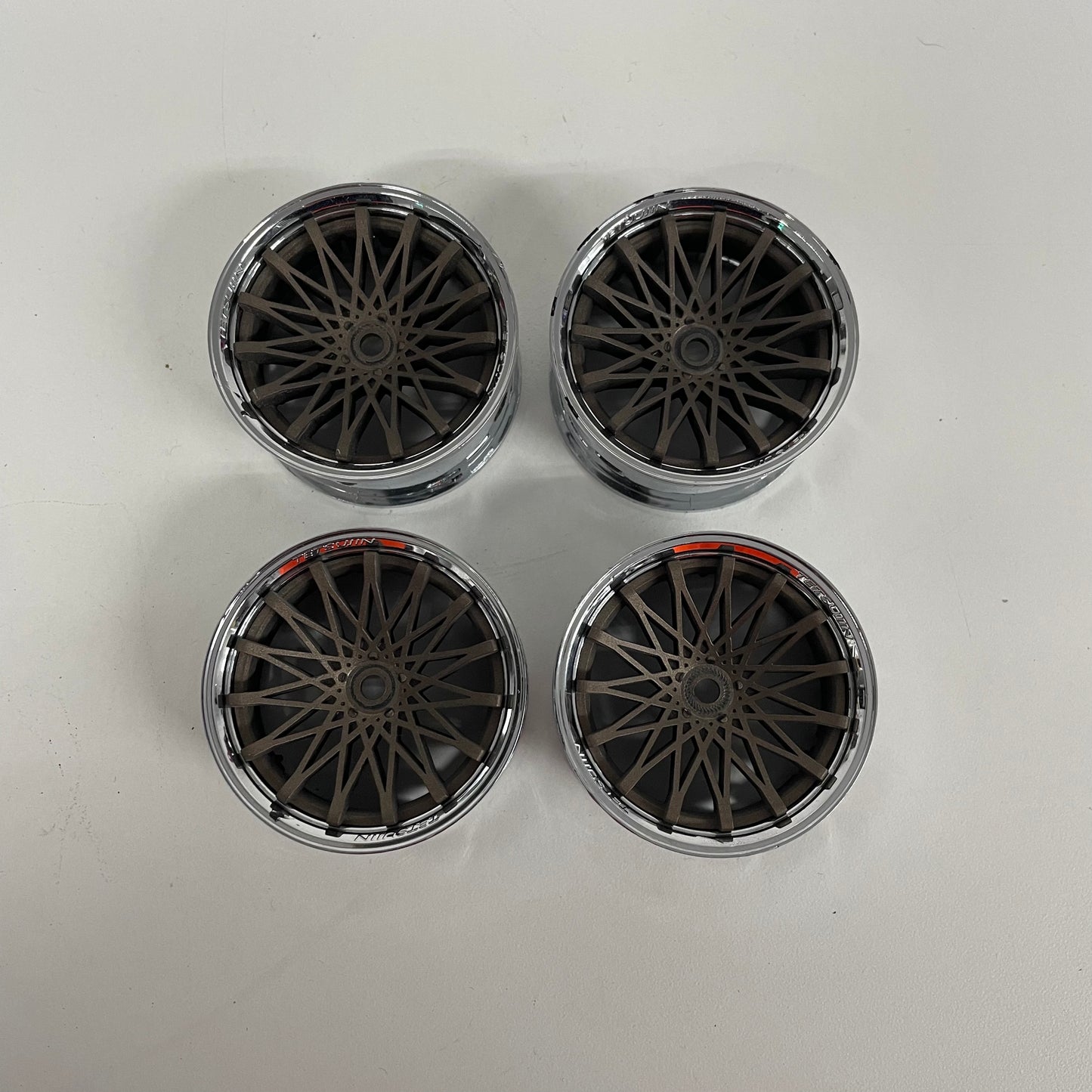 Tetsujin Chrome Bronze Matt Adjustable Offset Wheels 2,5,7,9