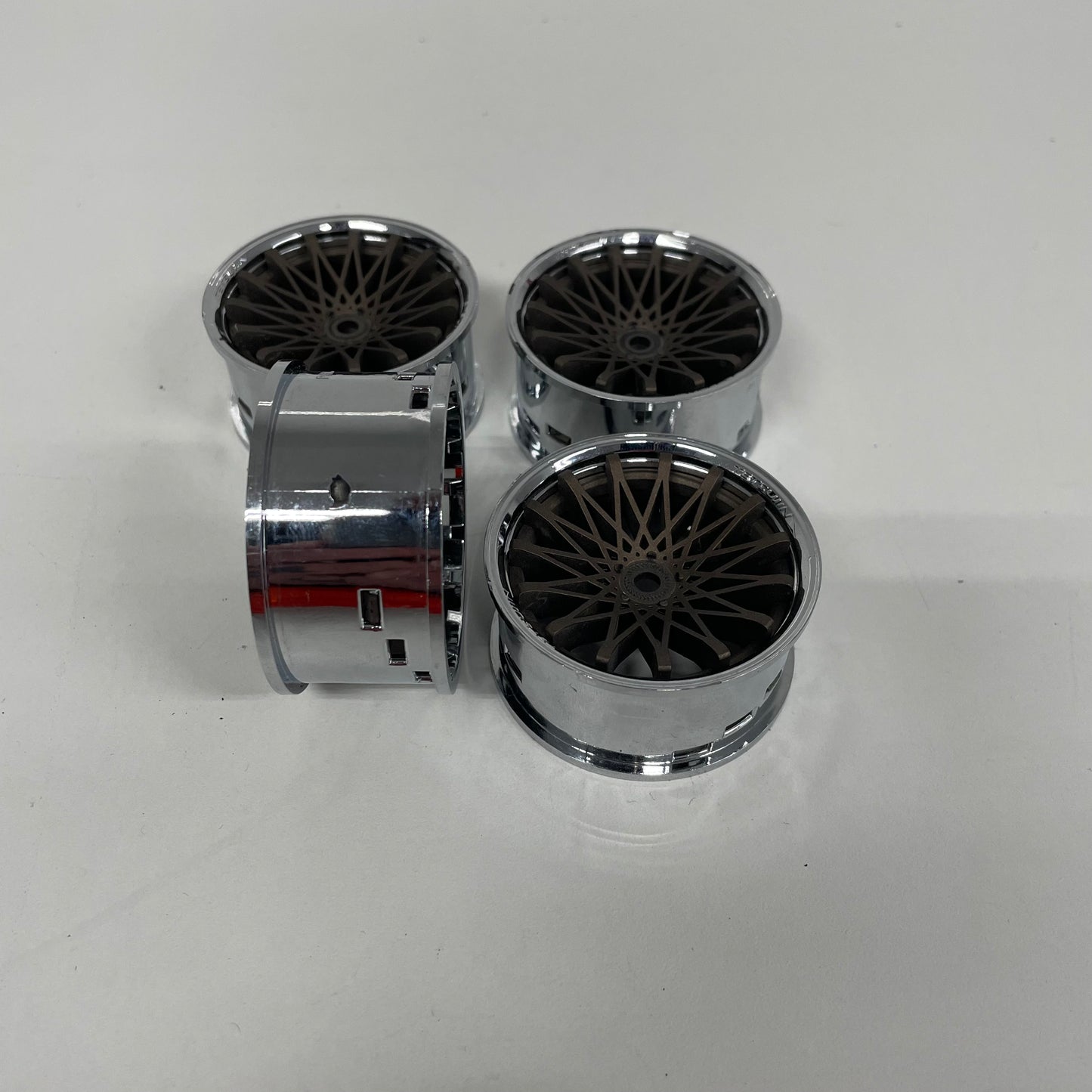 Tetsujin Chrome Bronze Matt Adjustable Offset Wheels 2,5,7,9