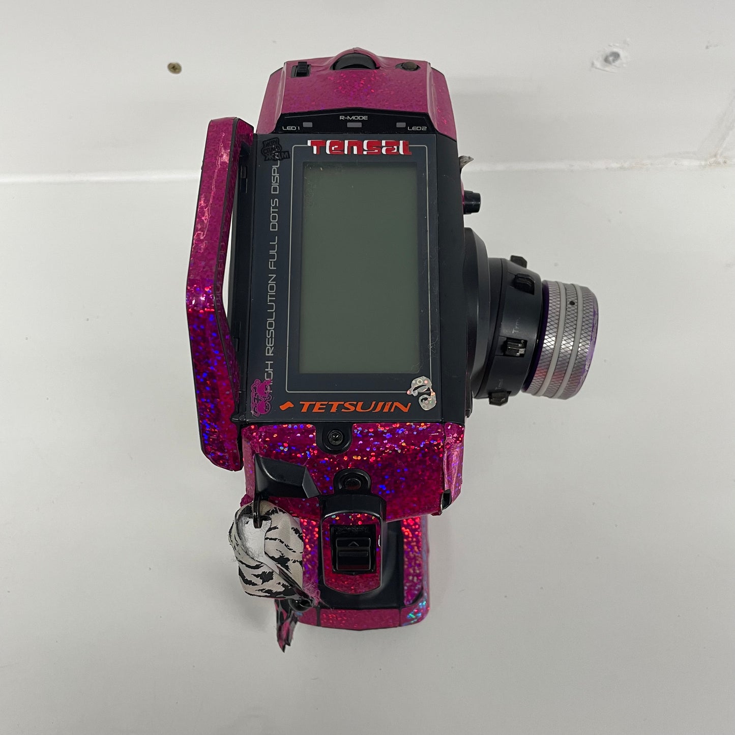 Sanwa M12S Controller Reciever & Lipo Pink Wrap Soft Bag