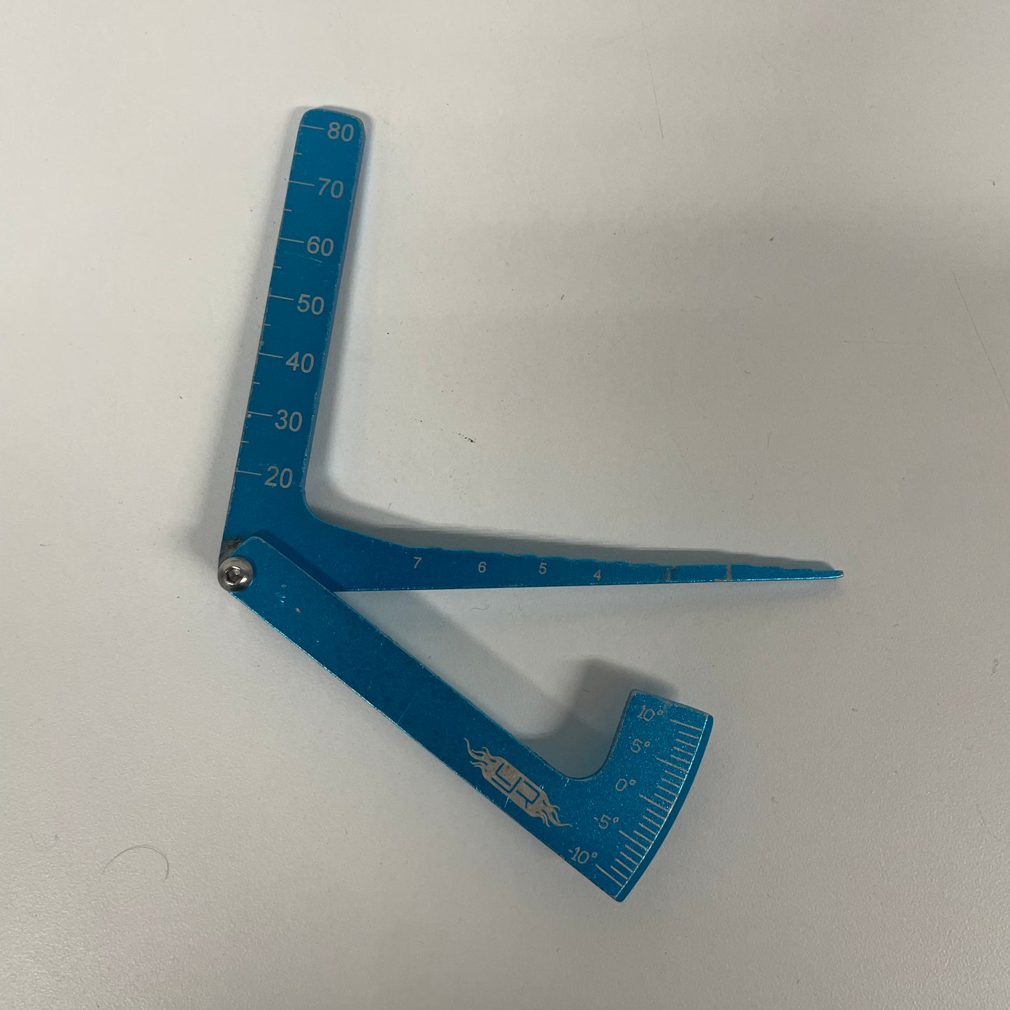 Yeah Racing Camber Gauge Blue Alloy