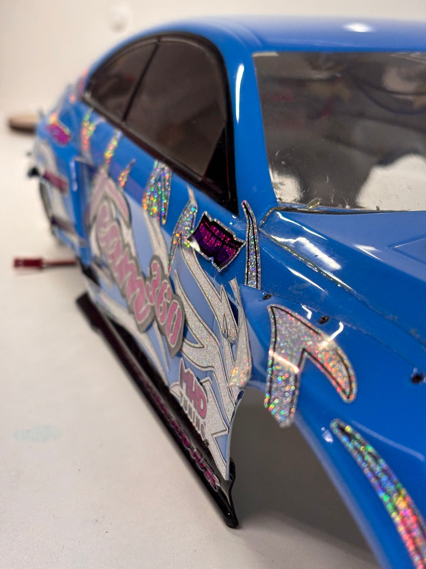 BMW M2 Aplastics Bodyshell with LED Kit Zeromax Livery