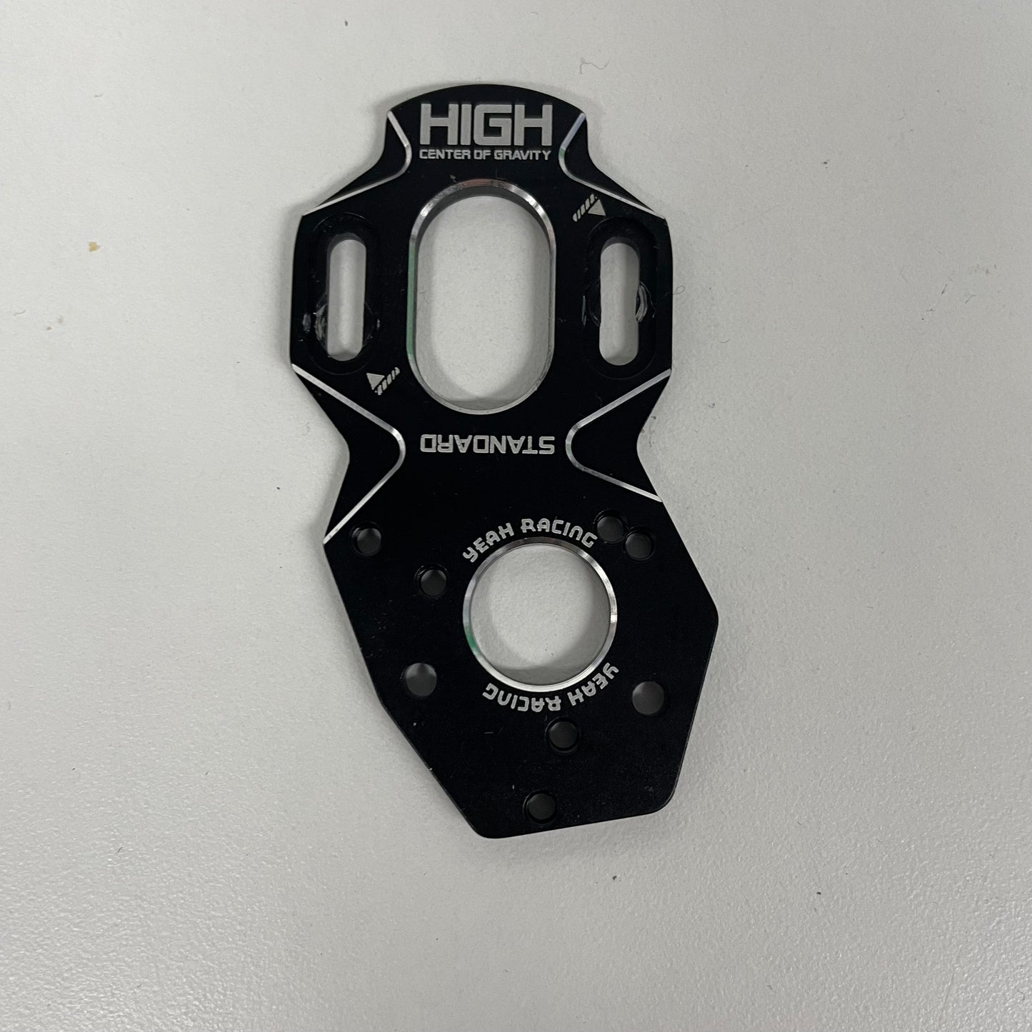 Yeah Racing YD2E High Motor Mount Alloy Black