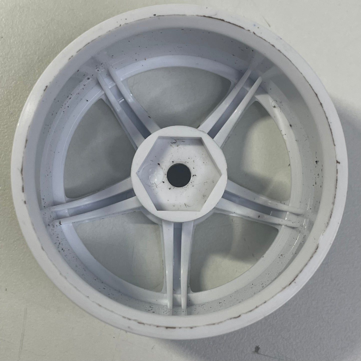 White Wheels X4 8mm Offset