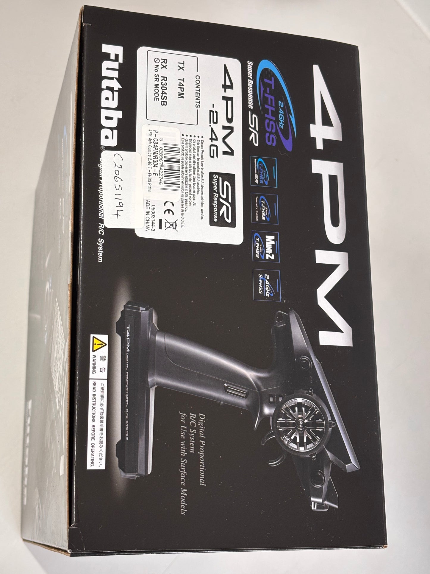 Futaba T4PM Controller & R334SBS-E Receiver Boxed