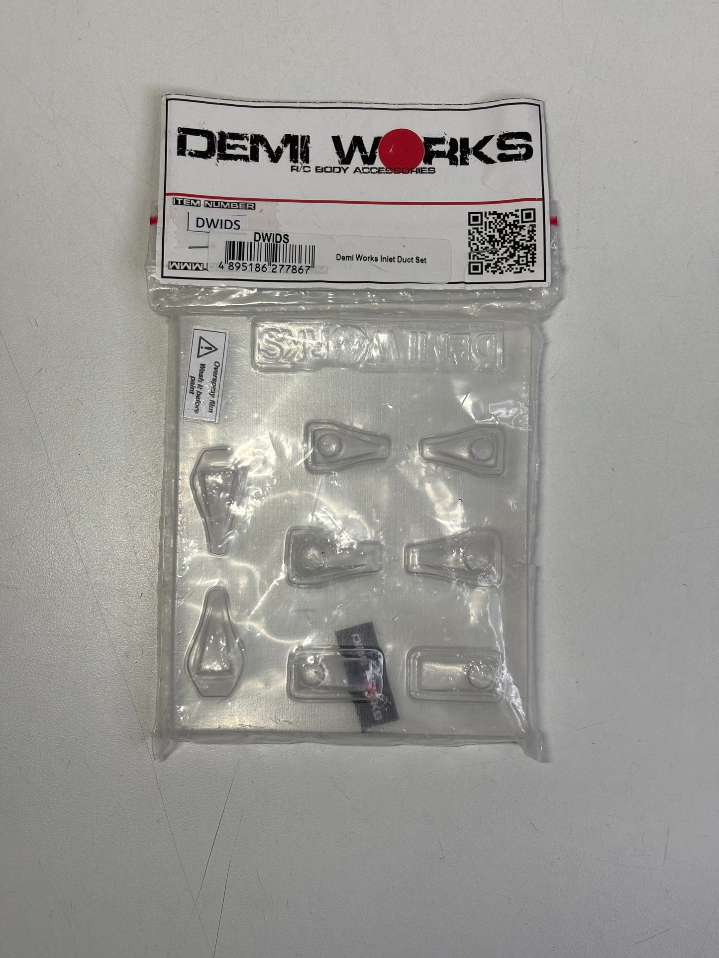 Demi Works Vent Lexan Kit DWIDS Inlet Duct