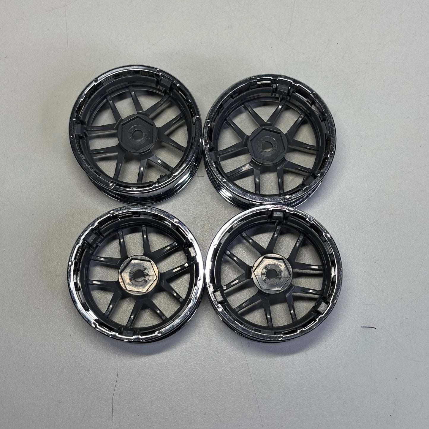 Tetsujin Wheels Chrome Grey Adjustable Offset