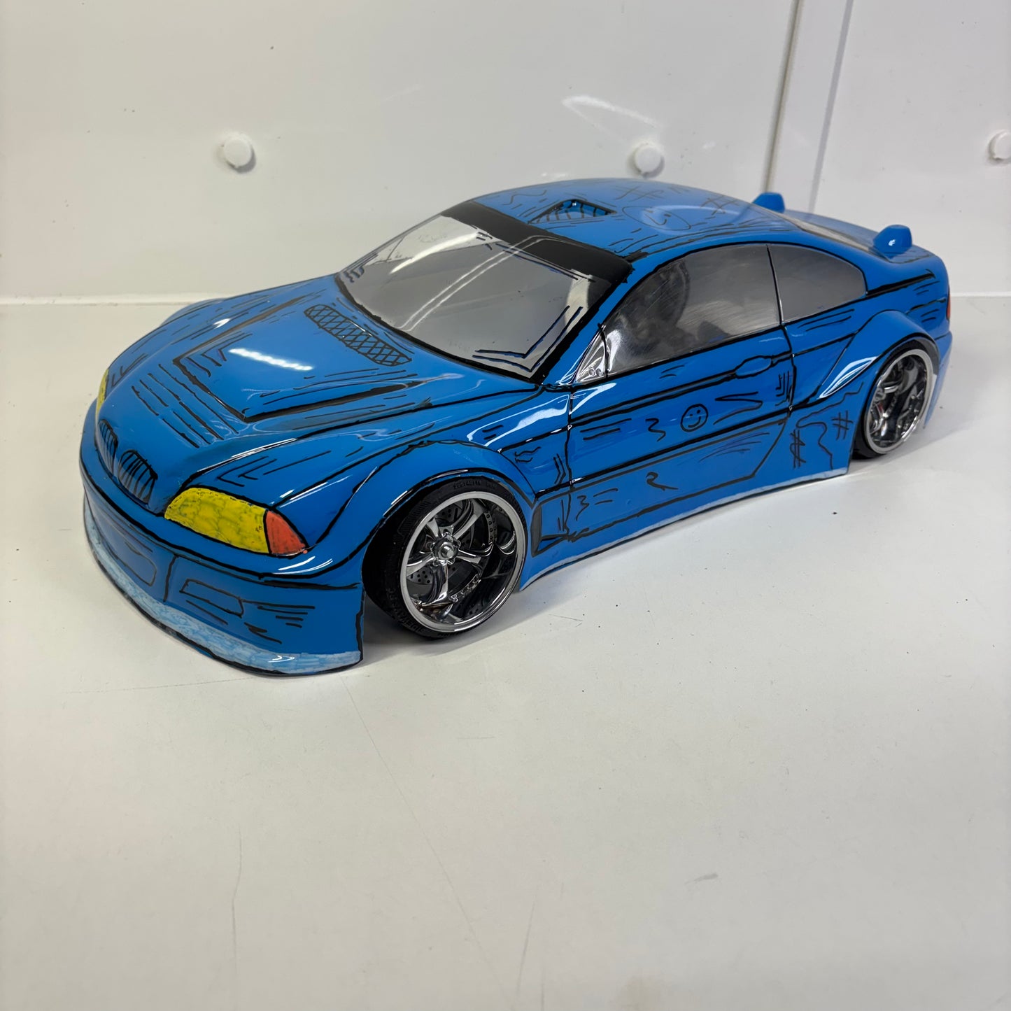 BMW E46 Blue Body shell
