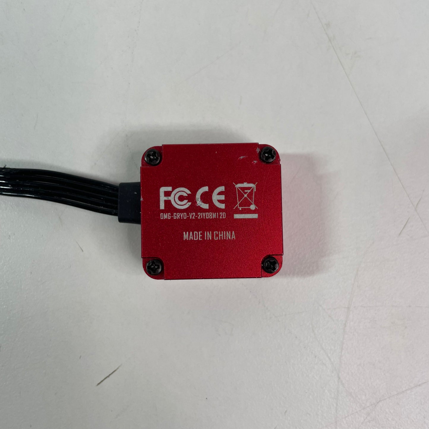 OmG V2 Gyro System Red Alloy