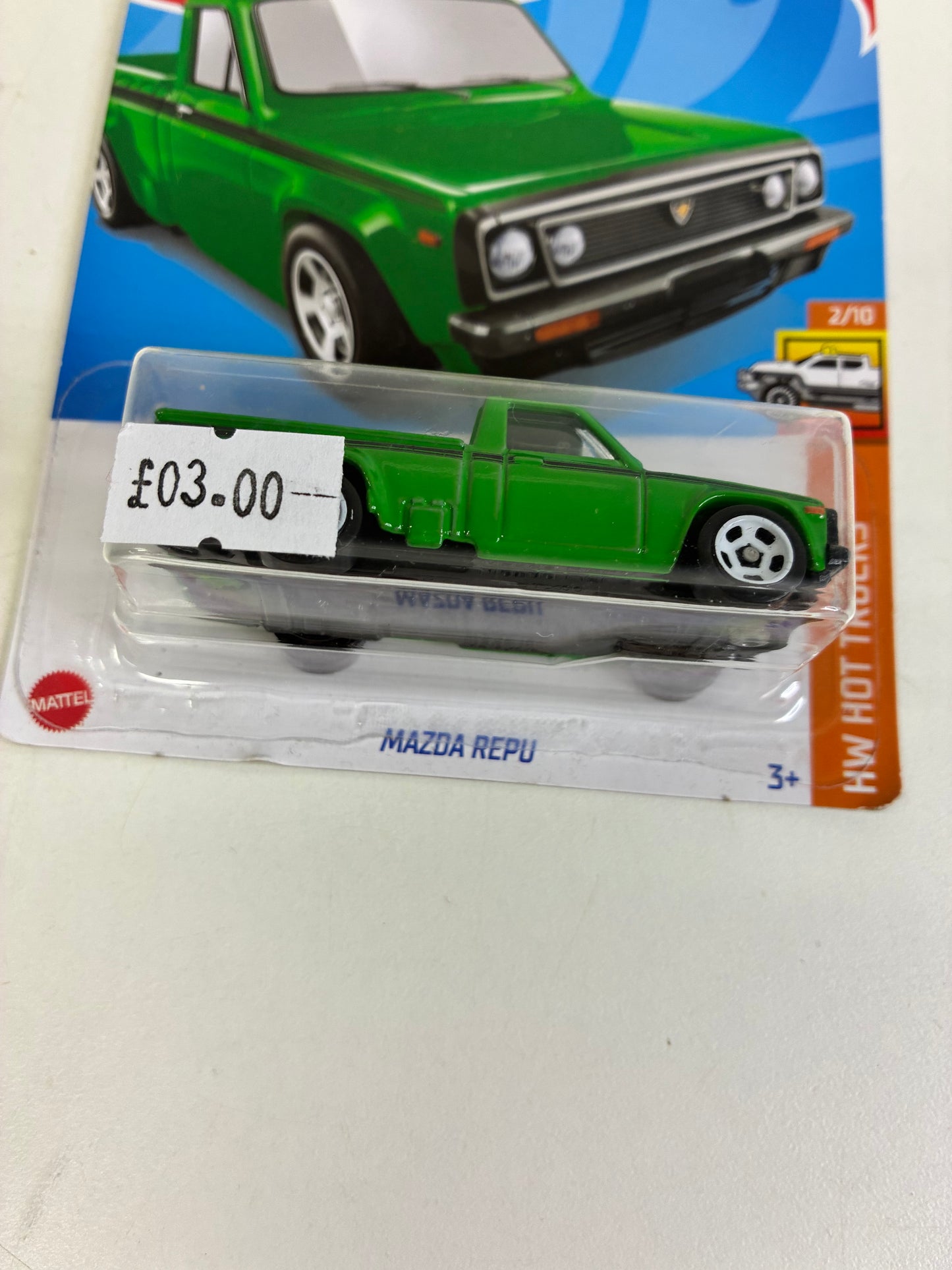 Hot Wheels 'Mazda Repu (GREEN)