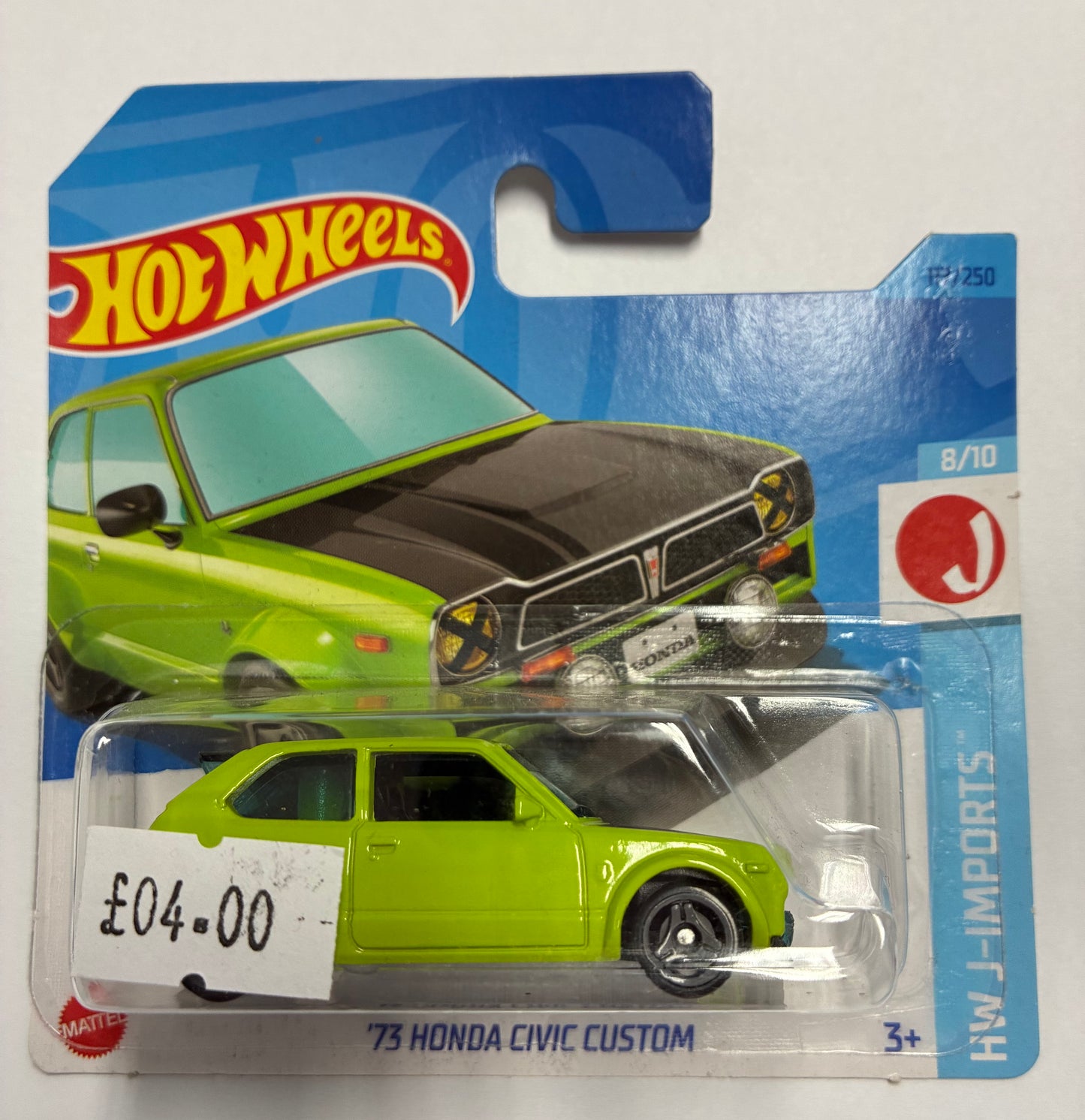 Hot Wheels'73 HONDA CIVIC CUSTOM