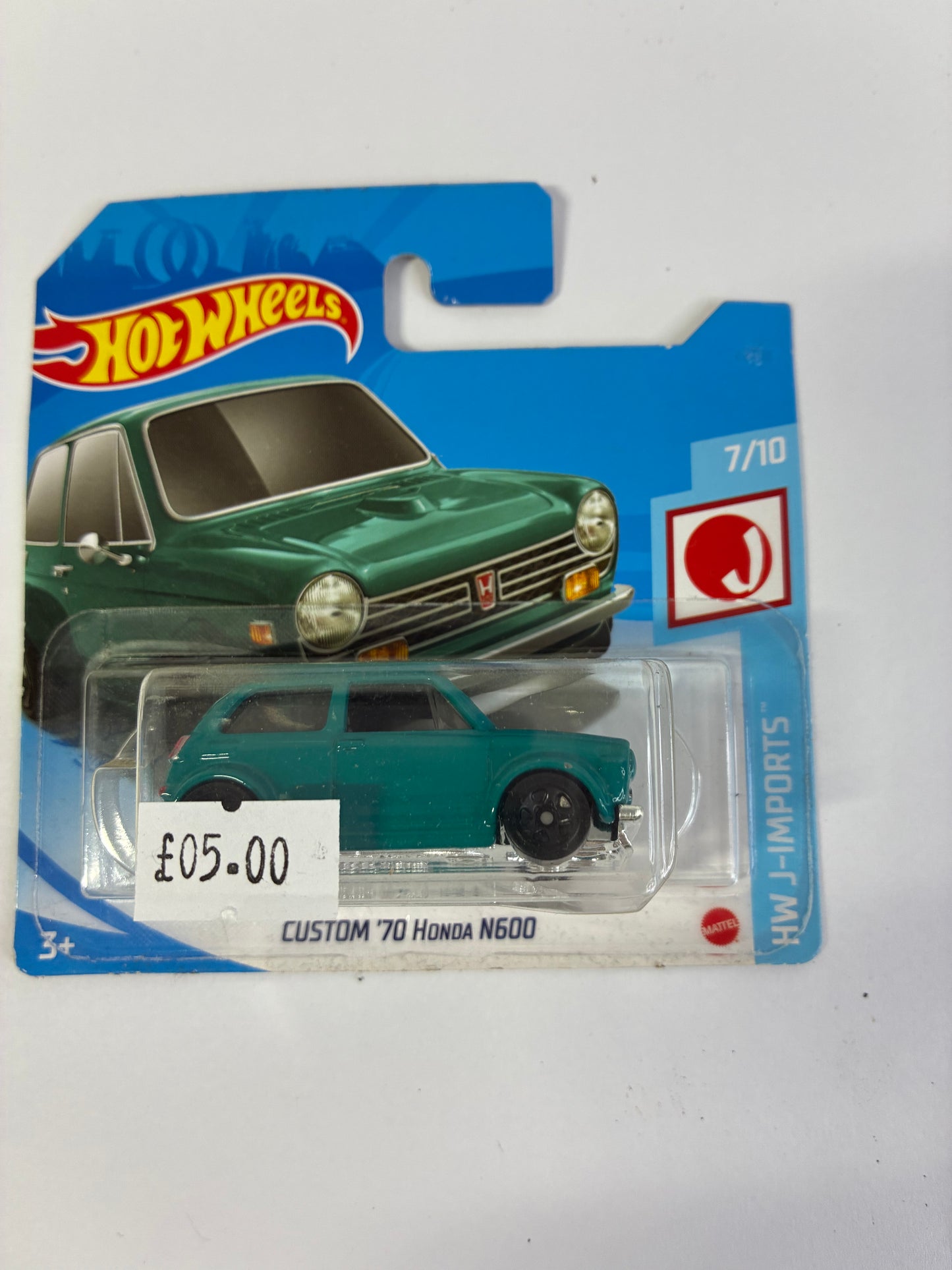 Hot Wheels CUSTOM '70 HONDA N600 (GREEN)