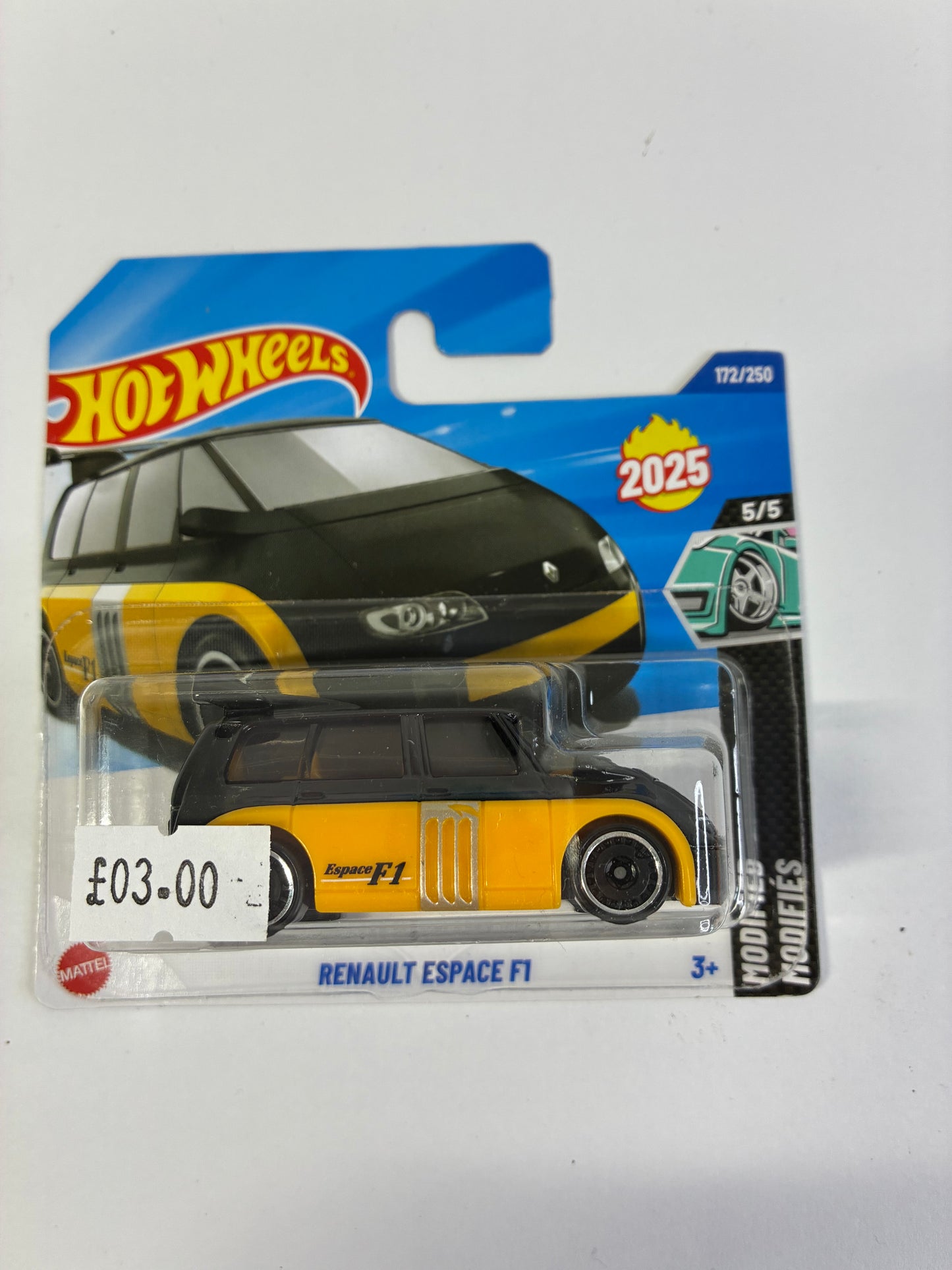 Hot Wheels RENAULT ESPACE F1