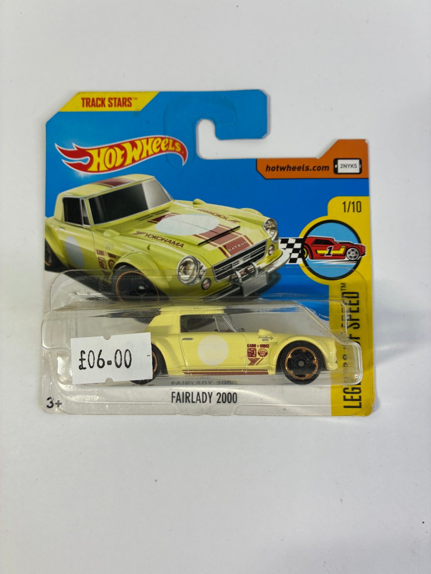 Hot Wheels FAIRLADY 2000 (YELLOW)