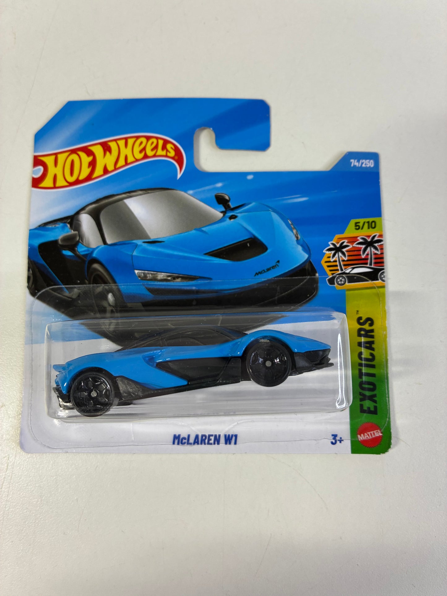 Hot Wheels McLAREN W1 (blue)