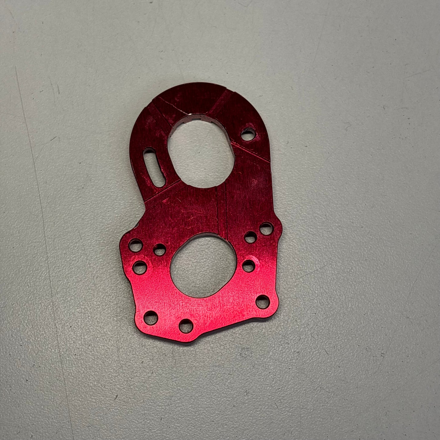 MST RMX 2.5 Motor Mount Red Alloy Heatsink